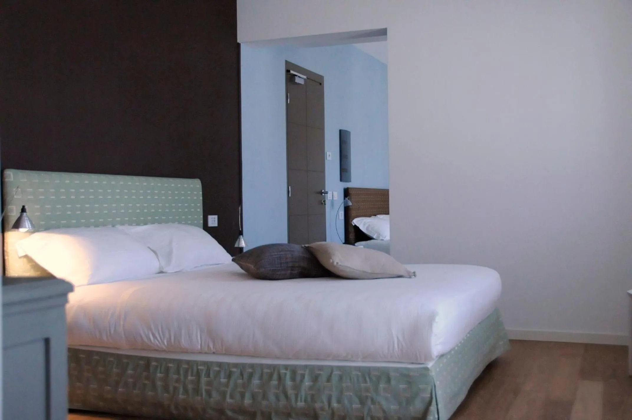 Photo of the whole room, Bed in Spluga Sosta & Hotel