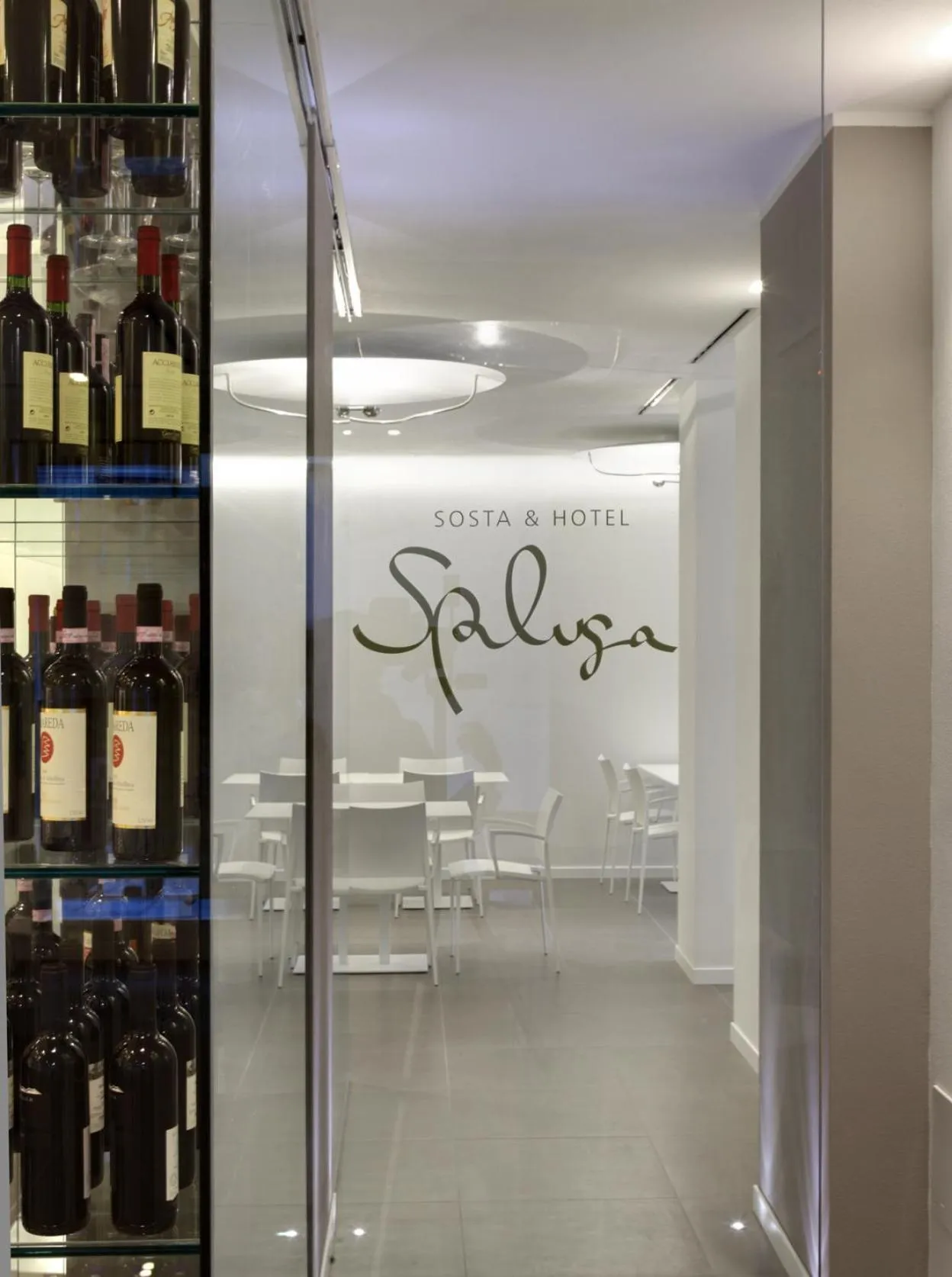 Property logo or sign in Spluga Sosta & Hotel