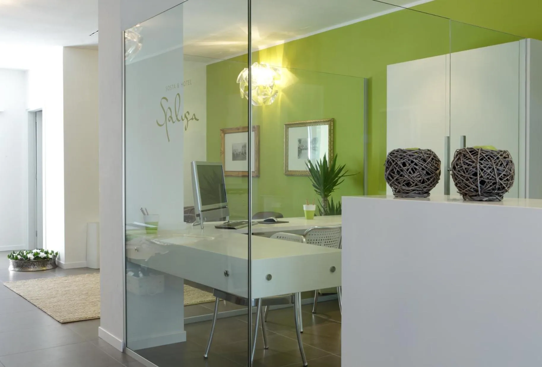 Property logo or sign in Spluga Sosta & Hotel