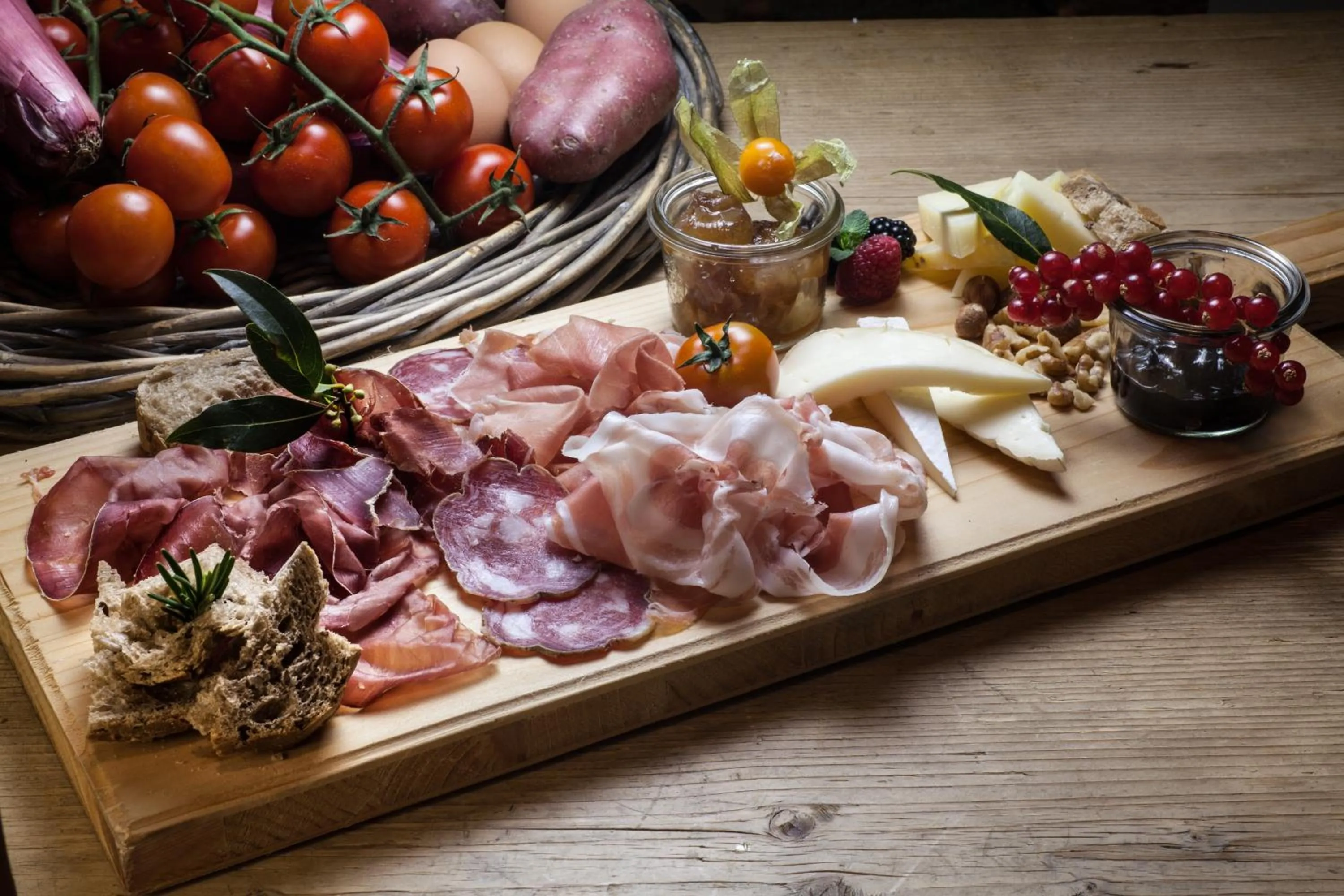 Food close-up in Spluga Sosta & Hotel