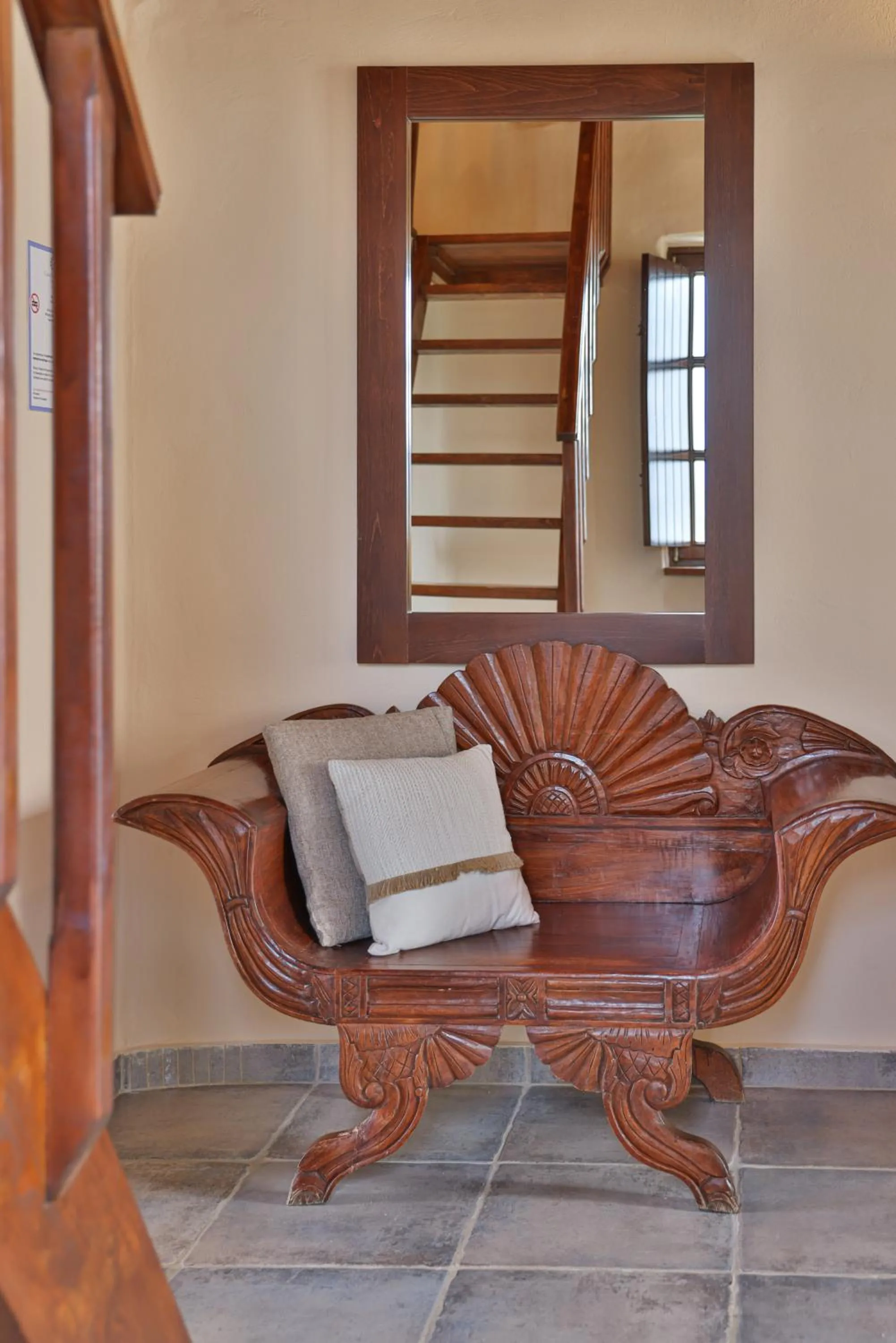 Seating area in Castello Antico Hotel