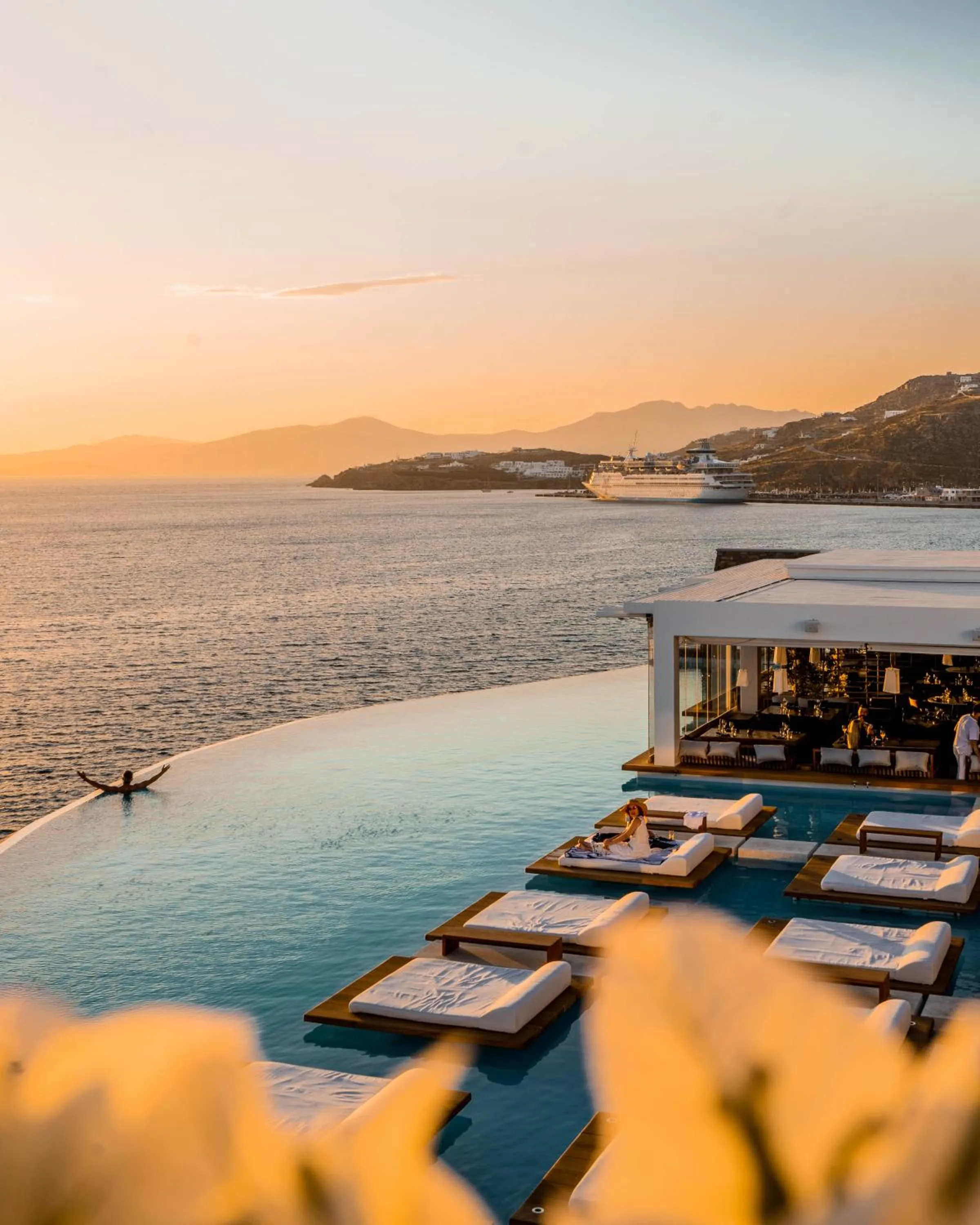 Sea view in Cavo Tagoo Mykonos