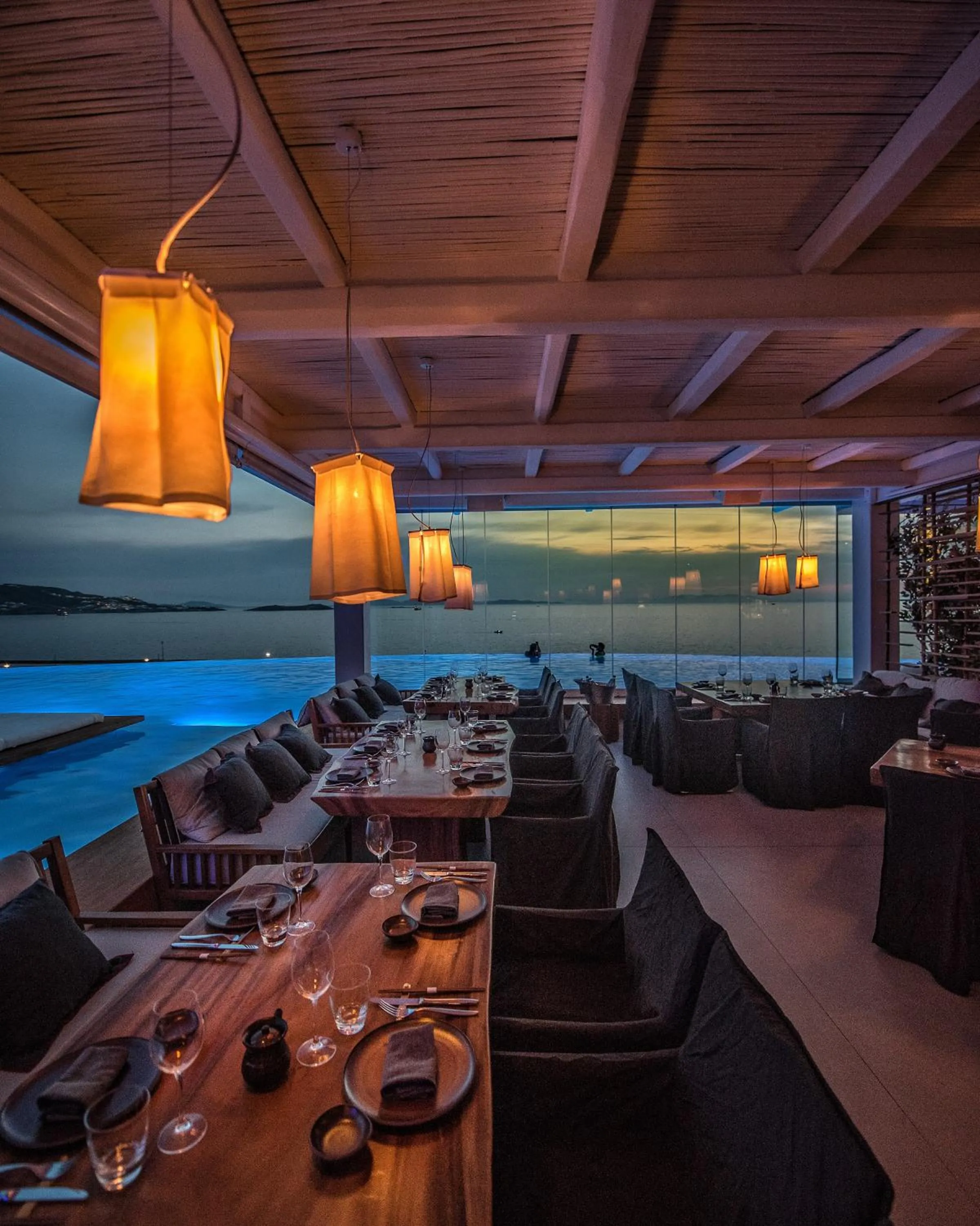 Restaurant/places to eat in Cavo Tagoo Mykonos