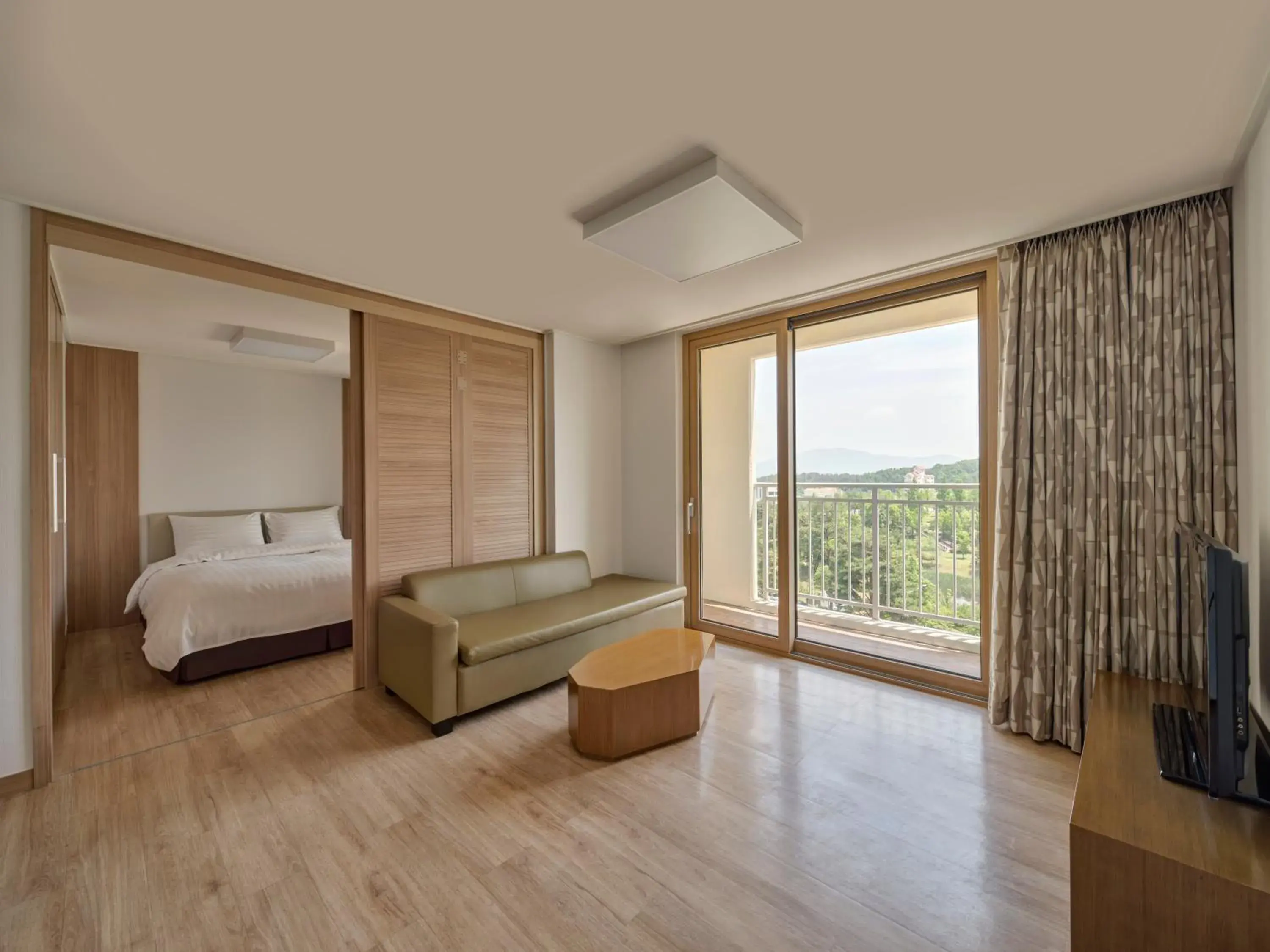 Living room, Bed in Sono Belle Cheonan Living room, Bed in Sono Belle Cheonan