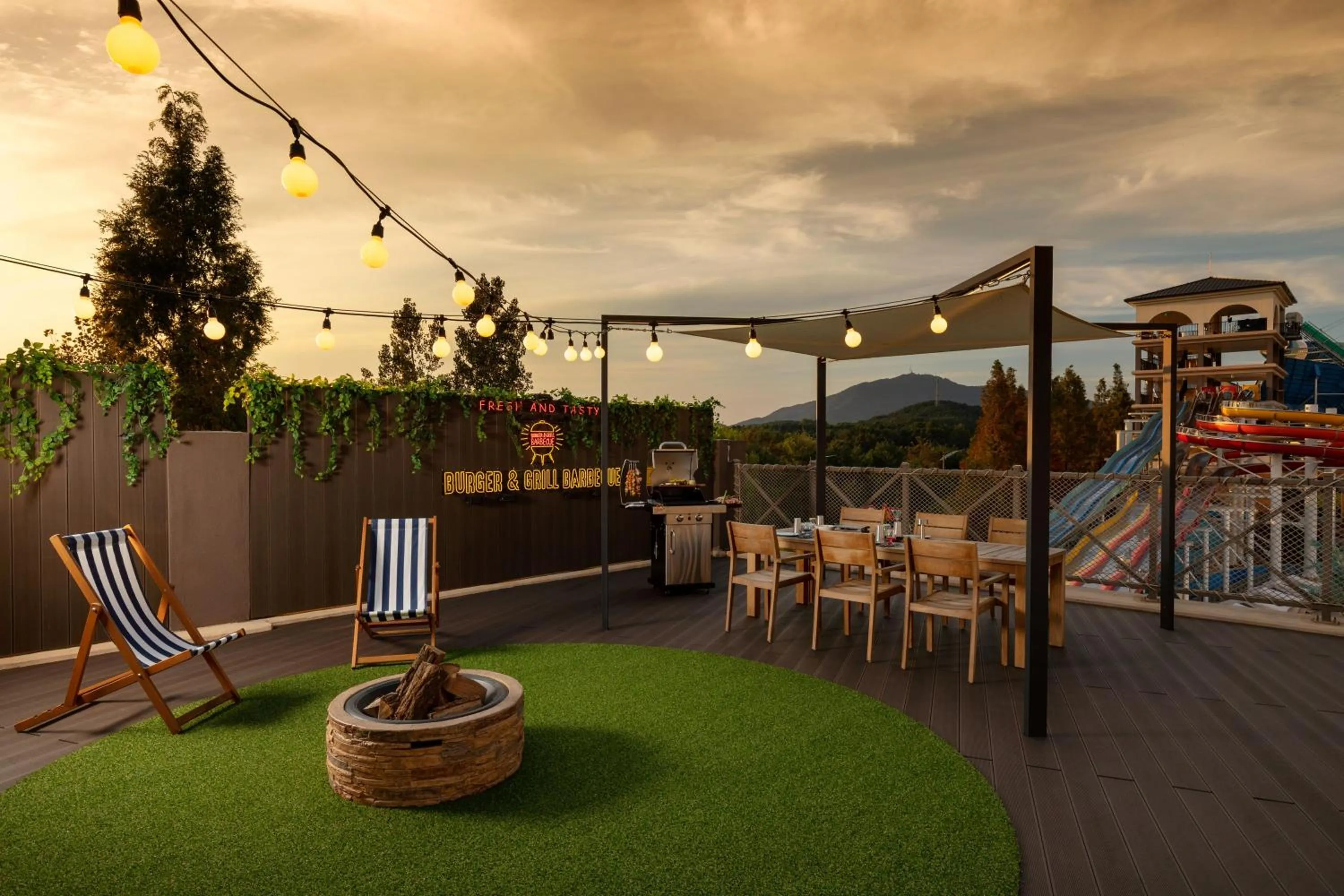 BBQ facilities in Sono Belle Cheonan