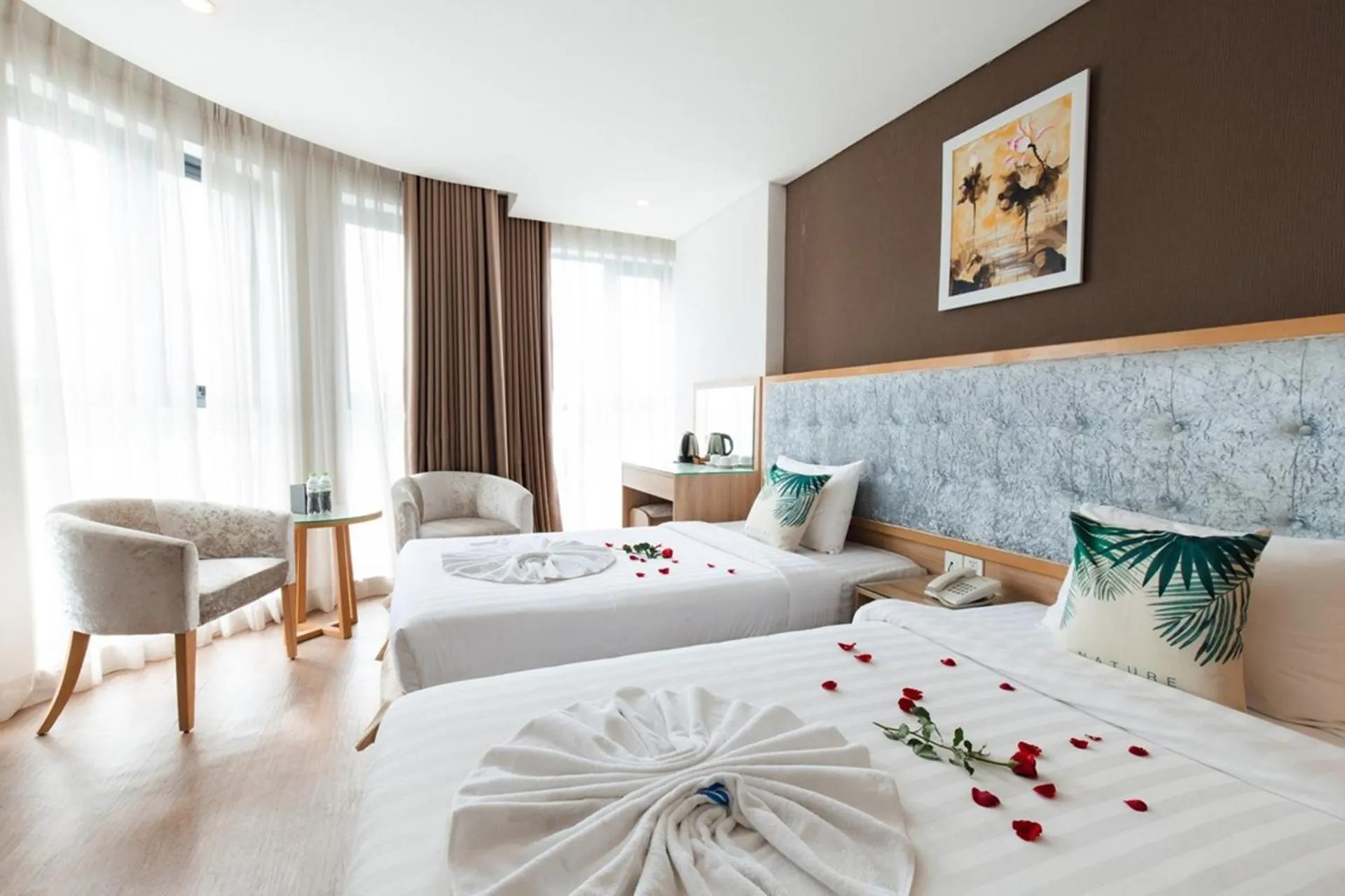 Photo of the whole room, Bed in My Villa Hotel - Airport