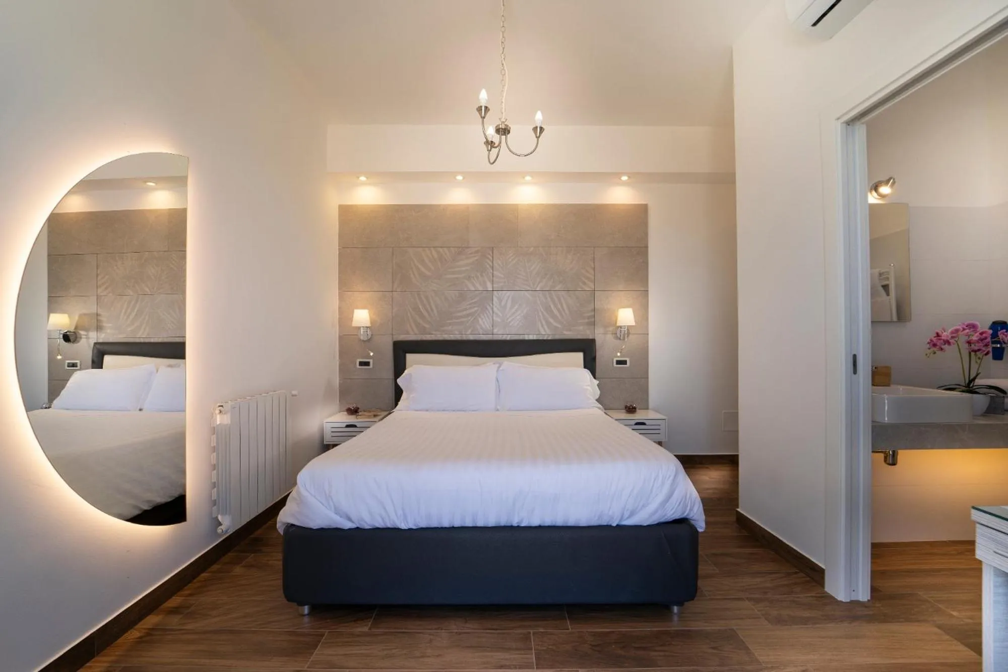 Bed in Hotel Antica Cascina Del Golfo