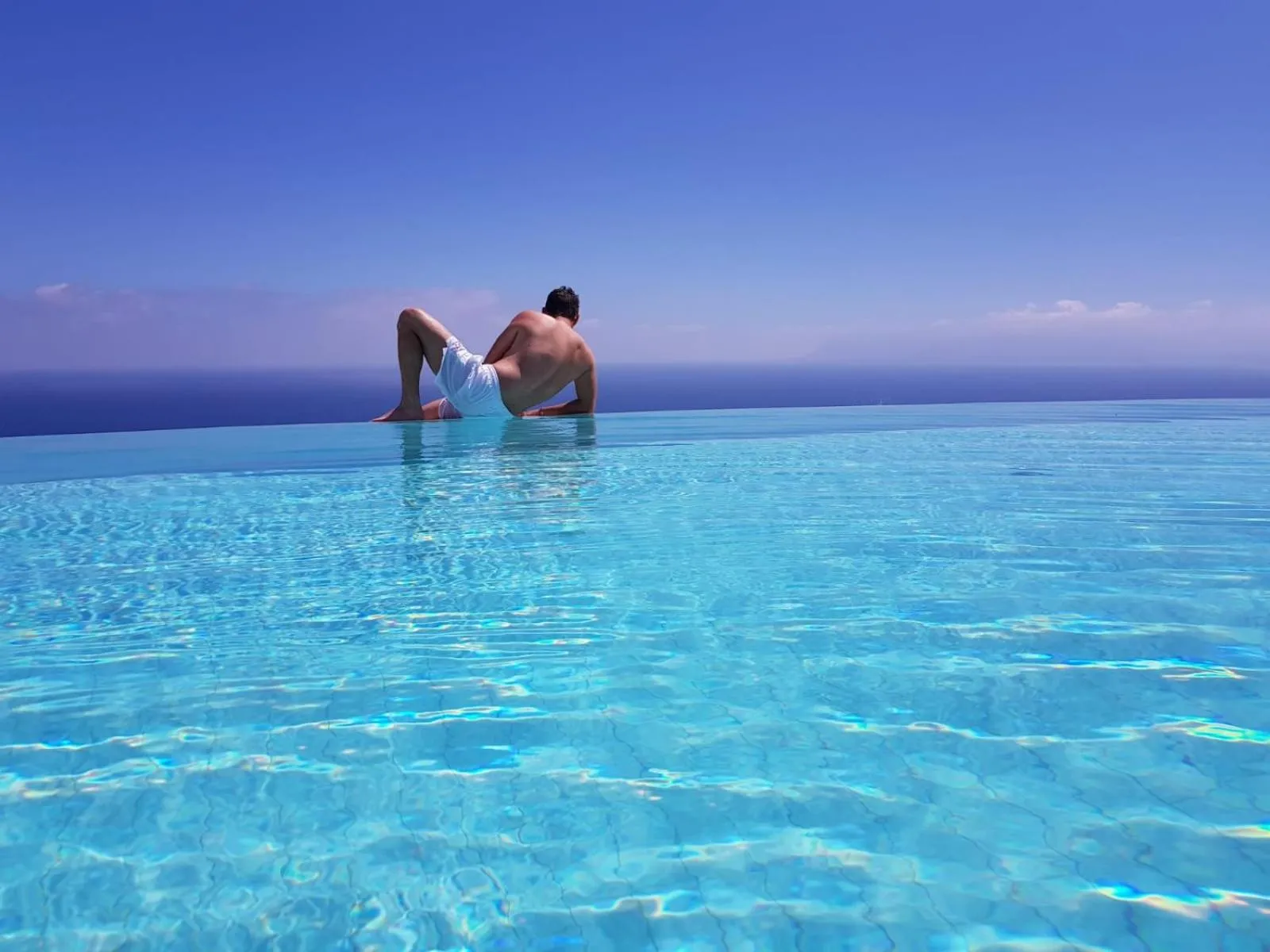 Swimming pool in Hotel Antica Cascina Del Golfo