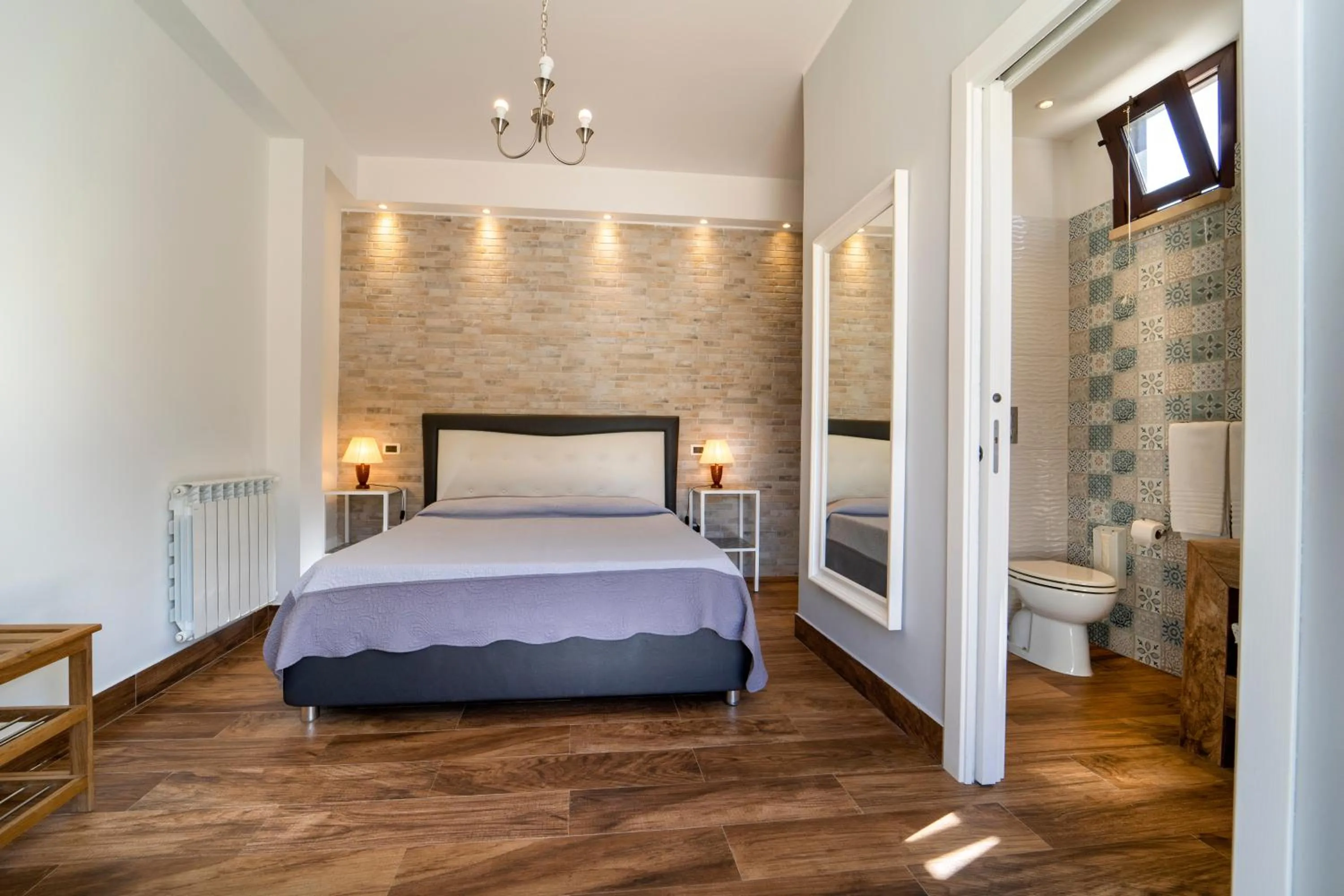 Bed in Hotel Antica Cascina Del Golfo