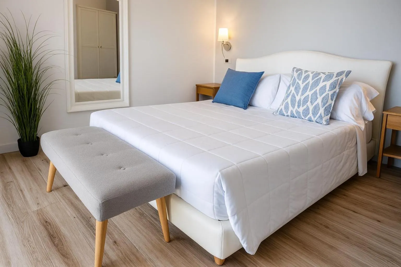 Bed in Hotel Antica Cascina Del Golfo