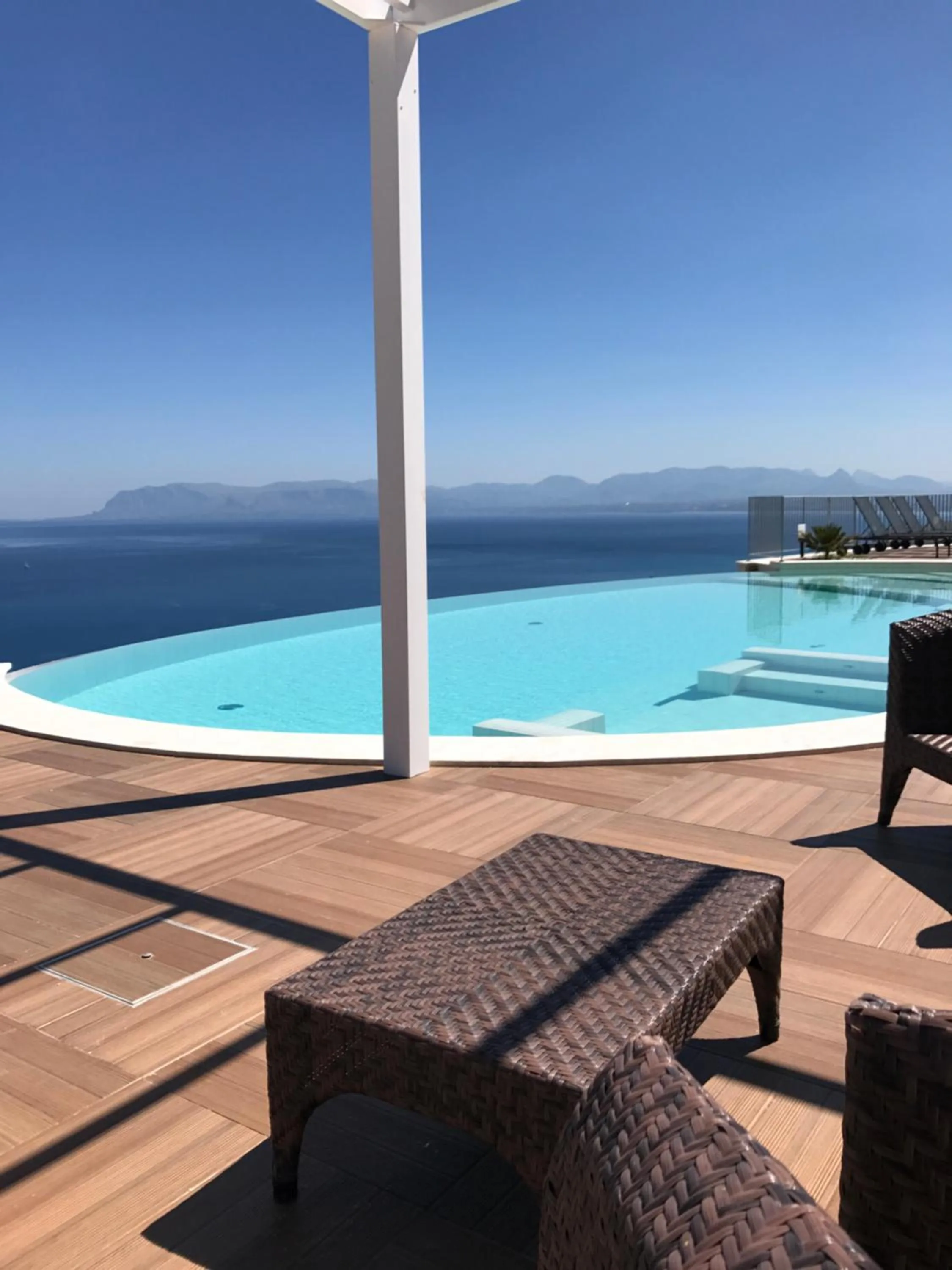 Pool view in Hotel Antica Cascina Del Golfo