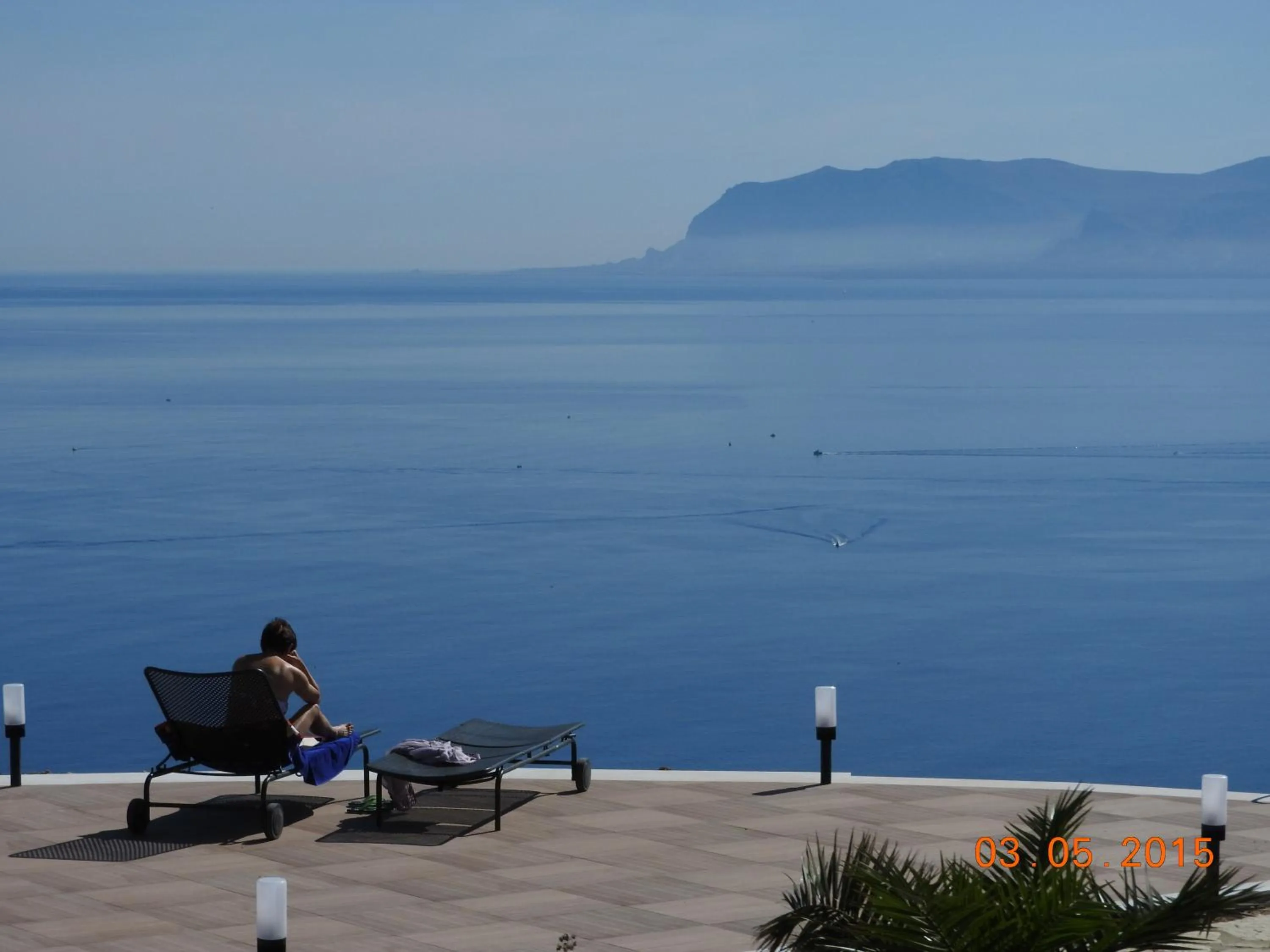 Sea view in Hotel Antica Cascina Del Golfo