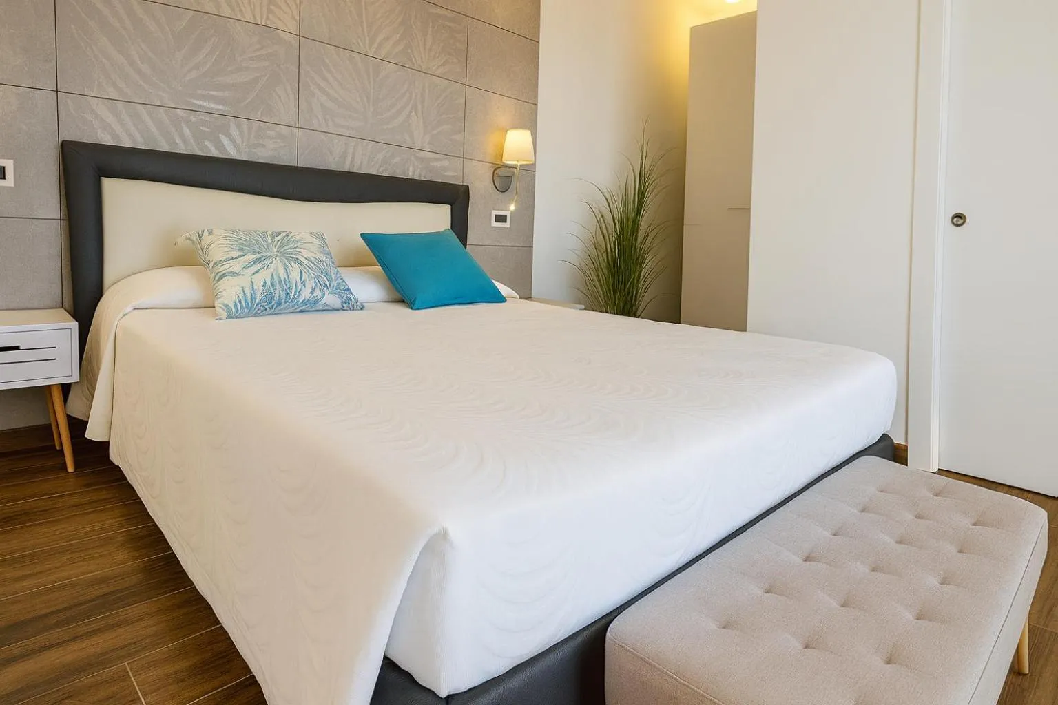 Bed in Hotel Antica Cascina Del Golfo