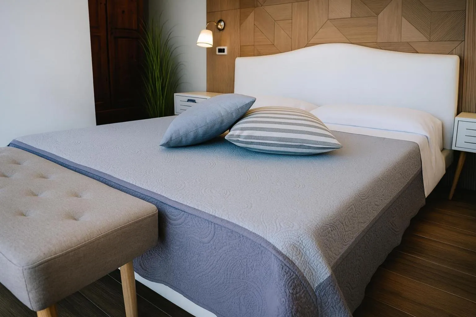 Bed in Hotel Antica Cascina Del Golfo