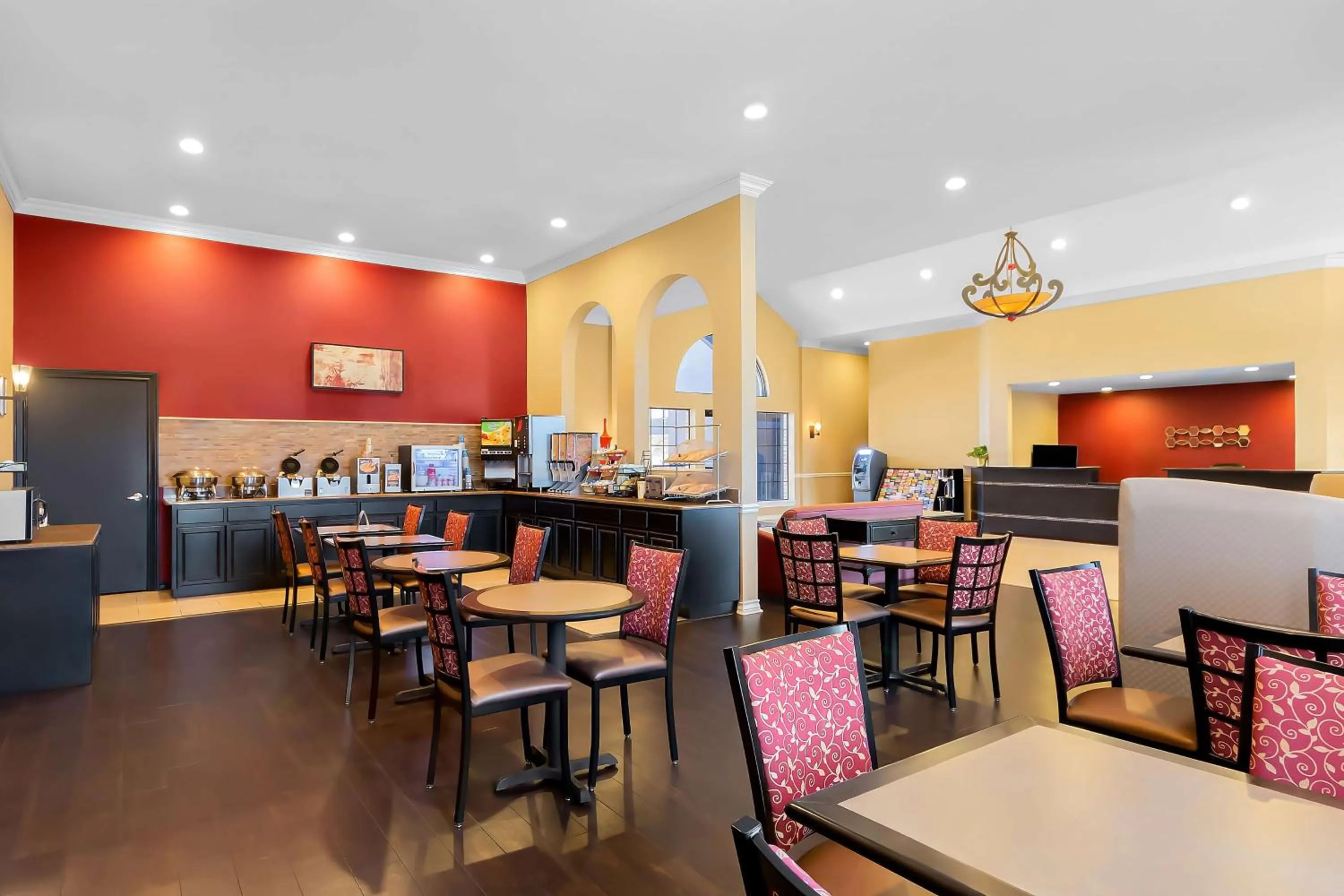 Breakfast in SureStay Plus by Best Western San Antonio Fiesta Inn