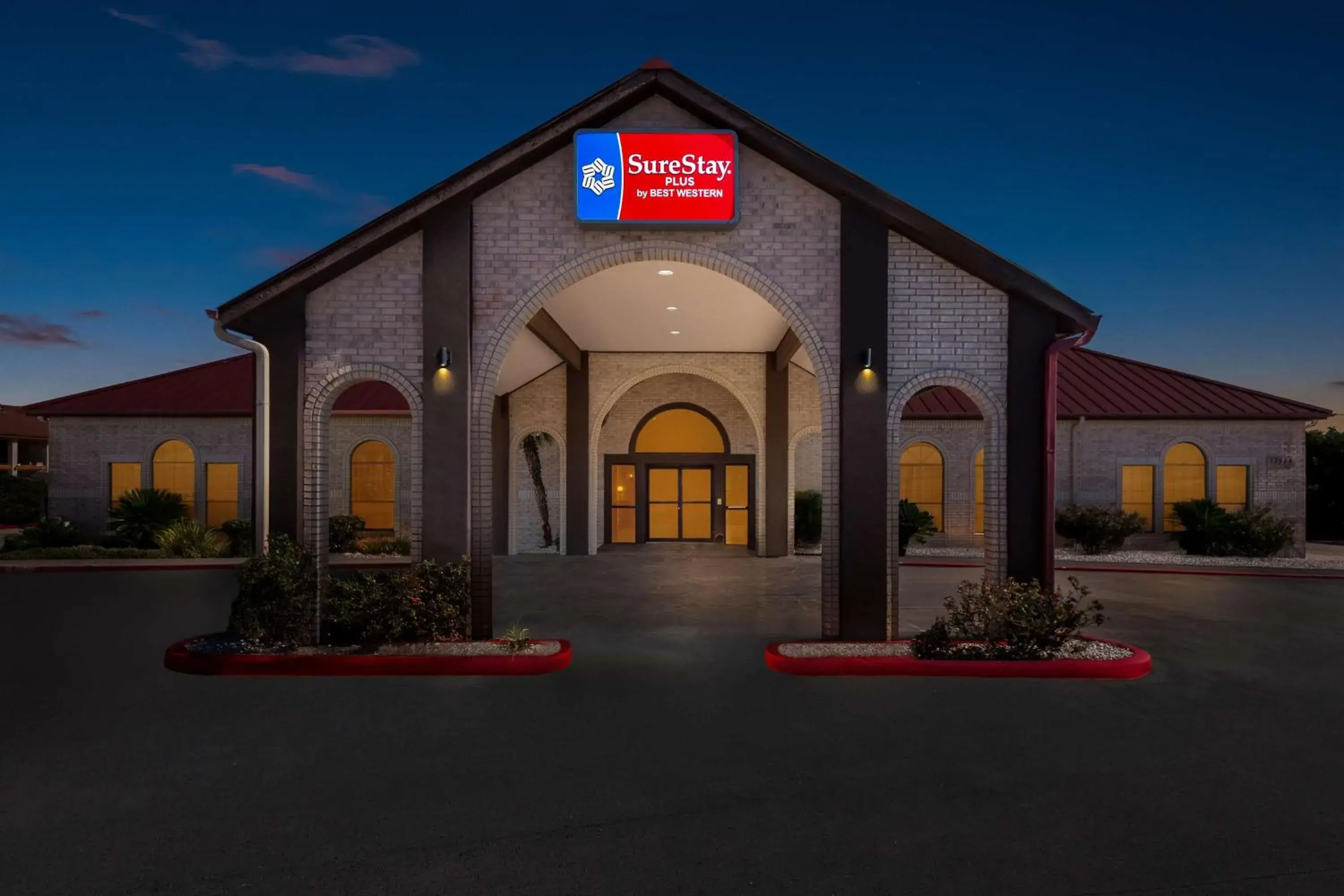 Property building in SureStay Plus by Best Western San Antonio Fiesta Inn Property building in SureStay Plus by Best Western San Antonio Fiesta Inn