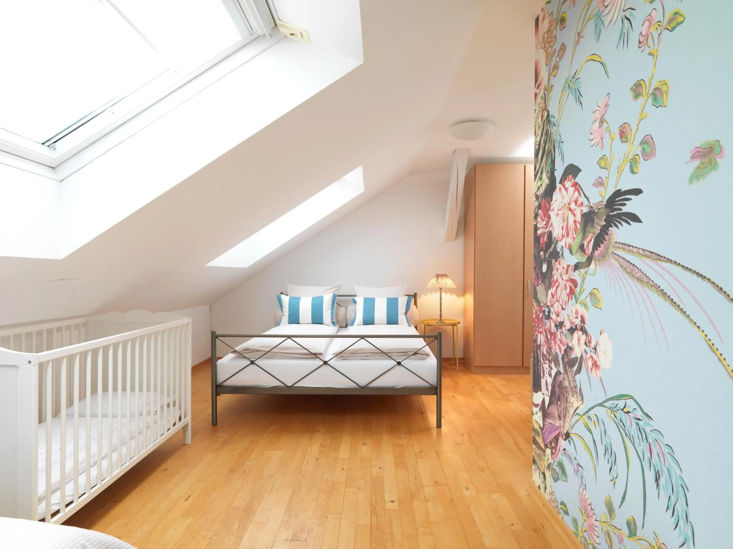 Bed in Hotel Restaurant Hammer