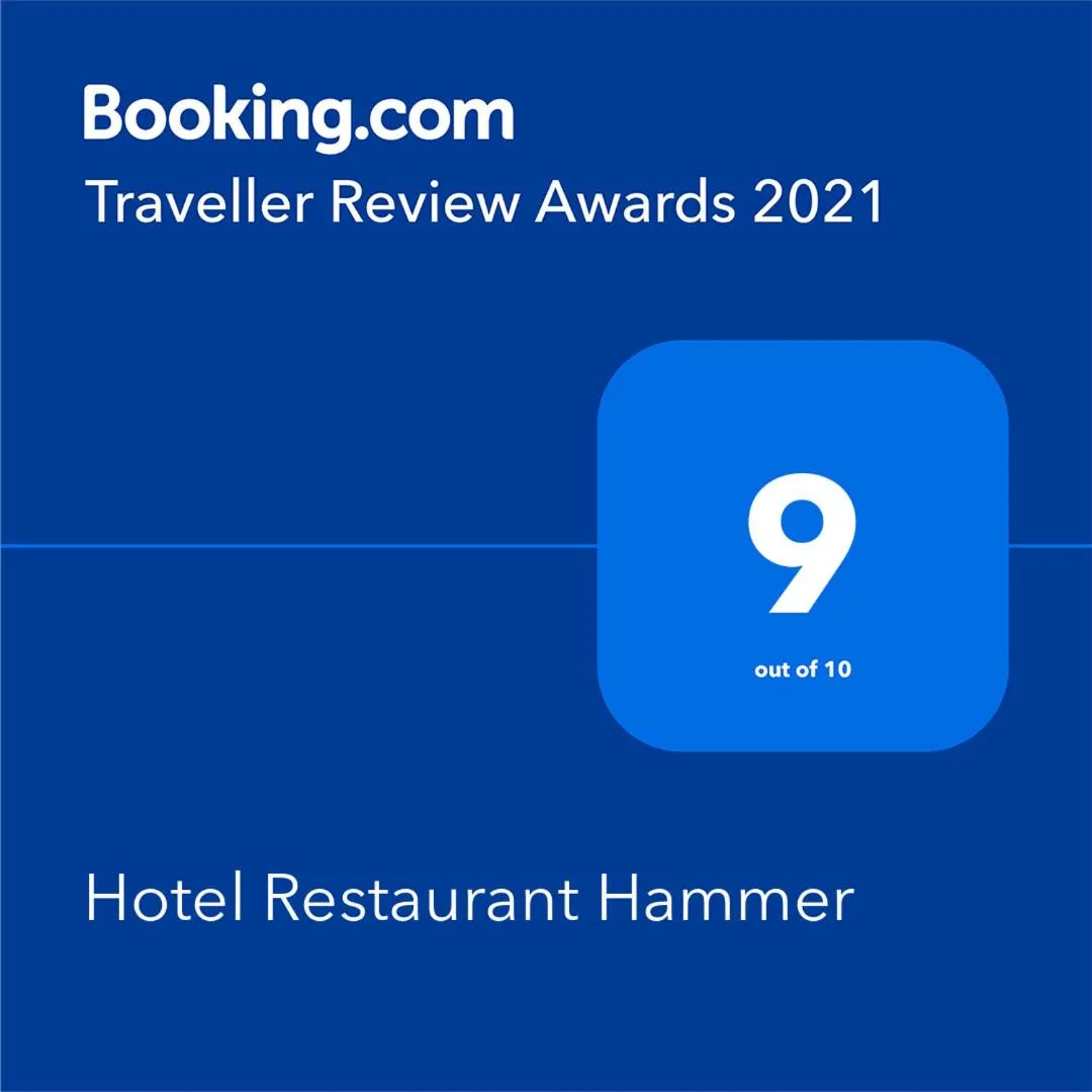 Certificate/Award in Hotel Restaurant Hammer