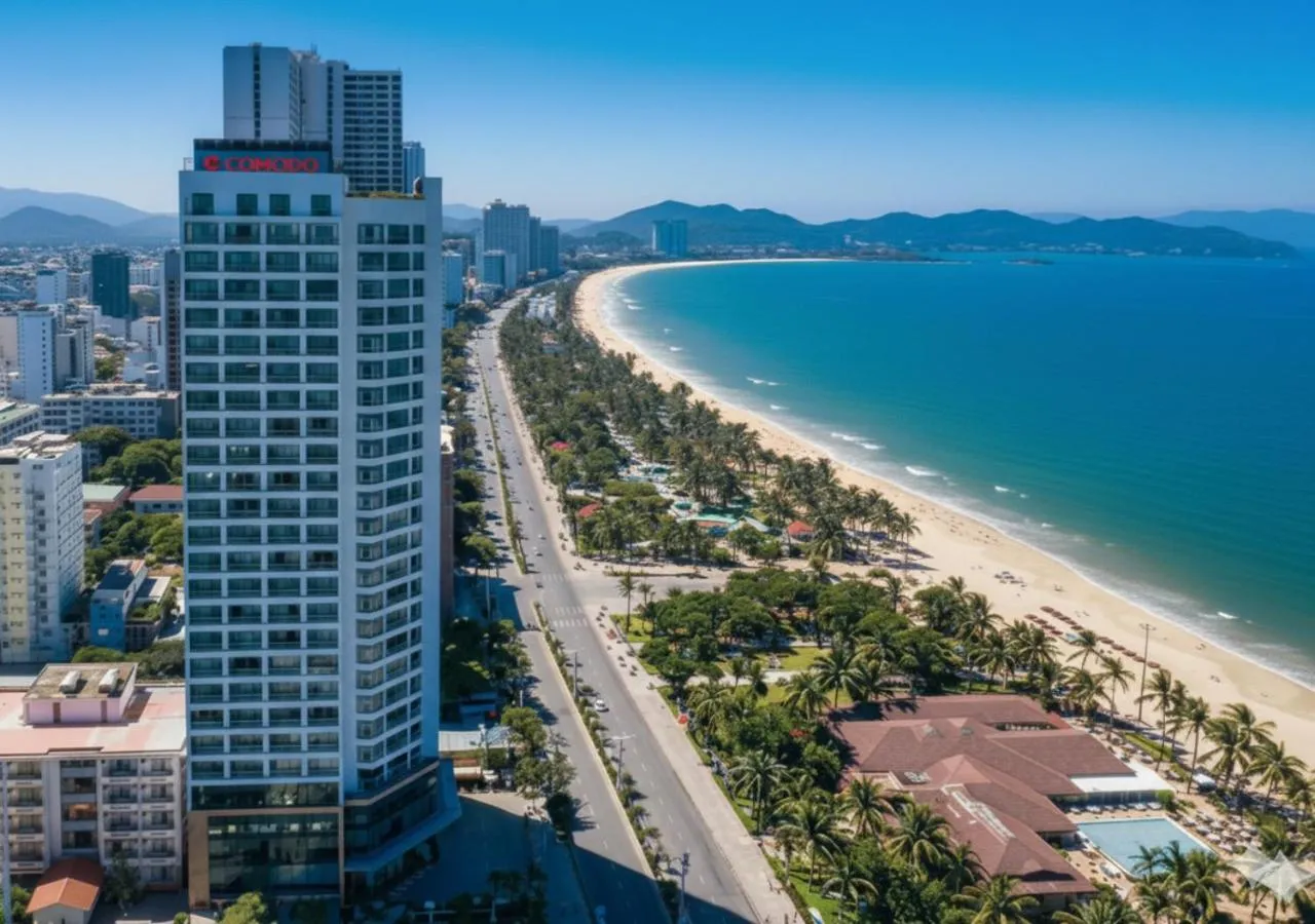 Property building in Comodo Nha Trang Hotel