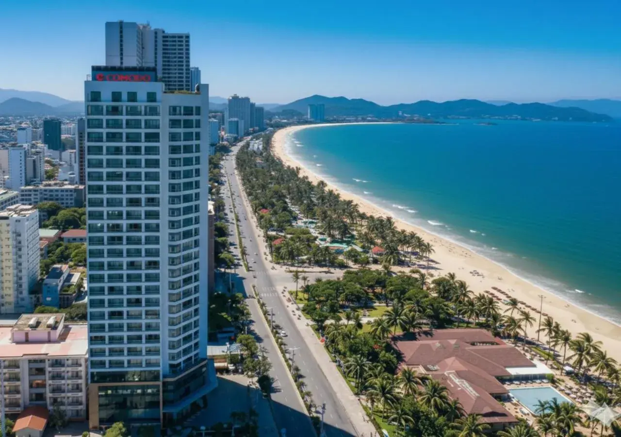 Property building in Comodo Nha Trang Hotel Property building in Comodo Nha Trang Hotel