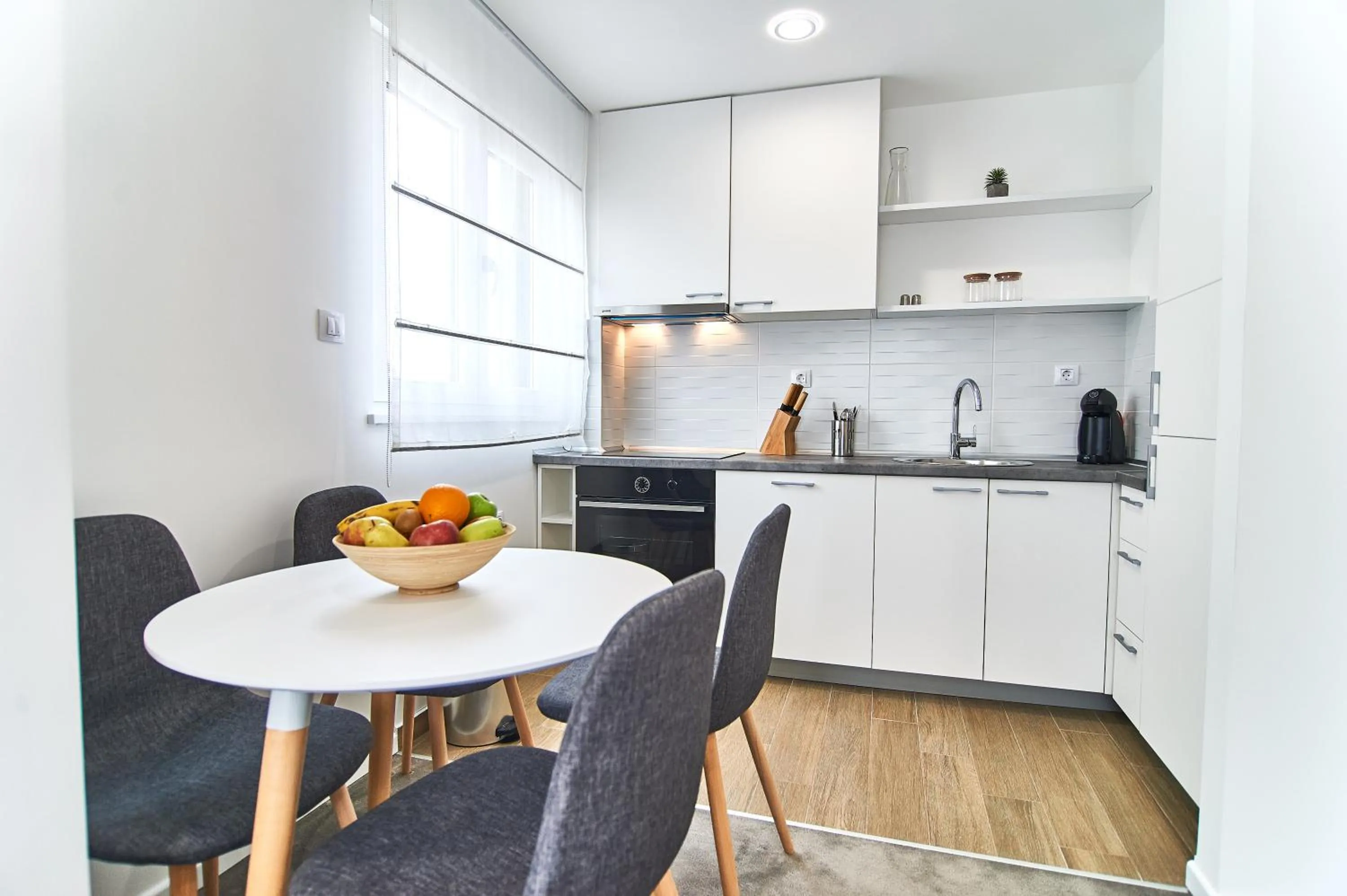 Kitchen or kitchenette in Perla Residence Hotel & SPA