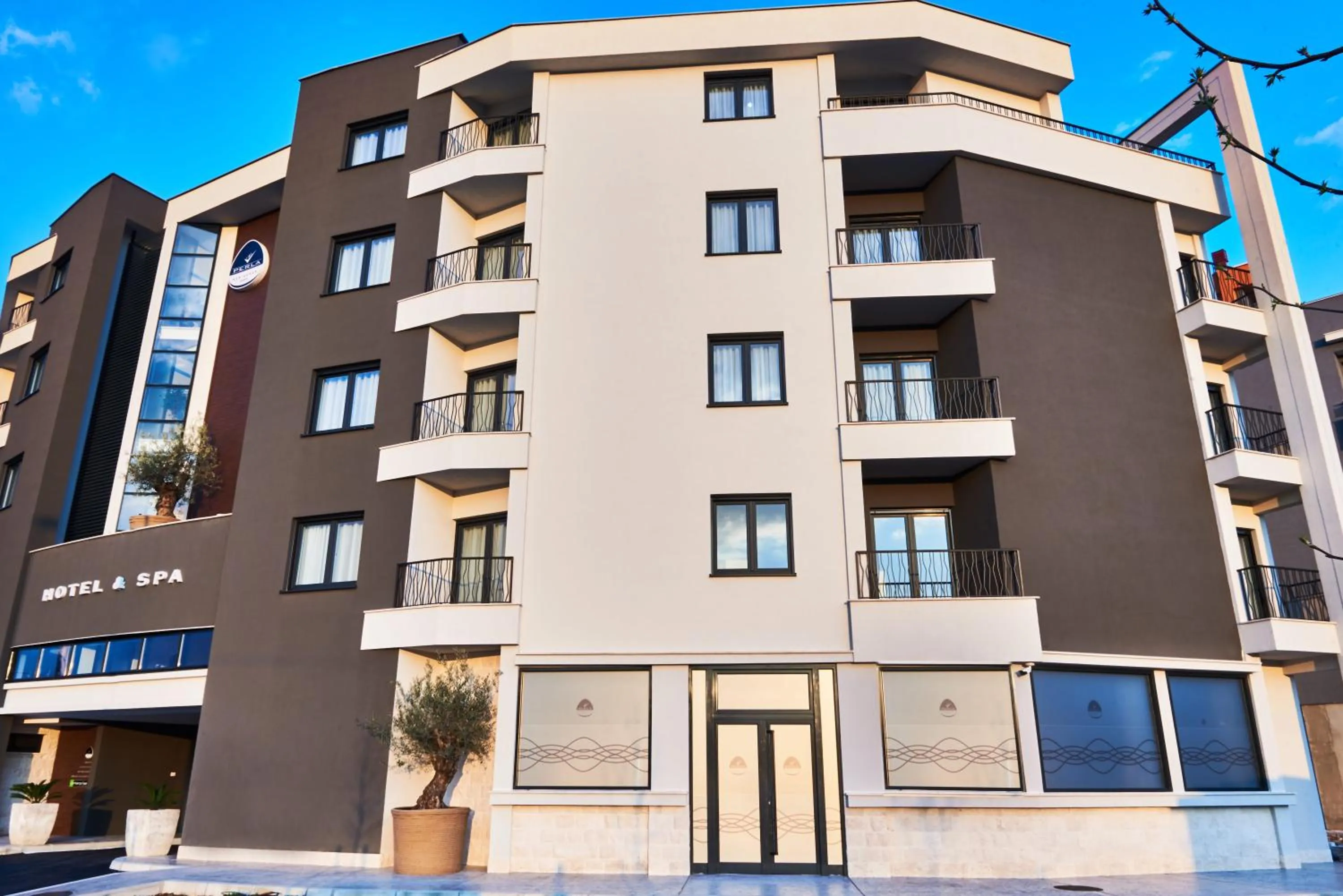 Property building in Perla Residence Hotel & SPA