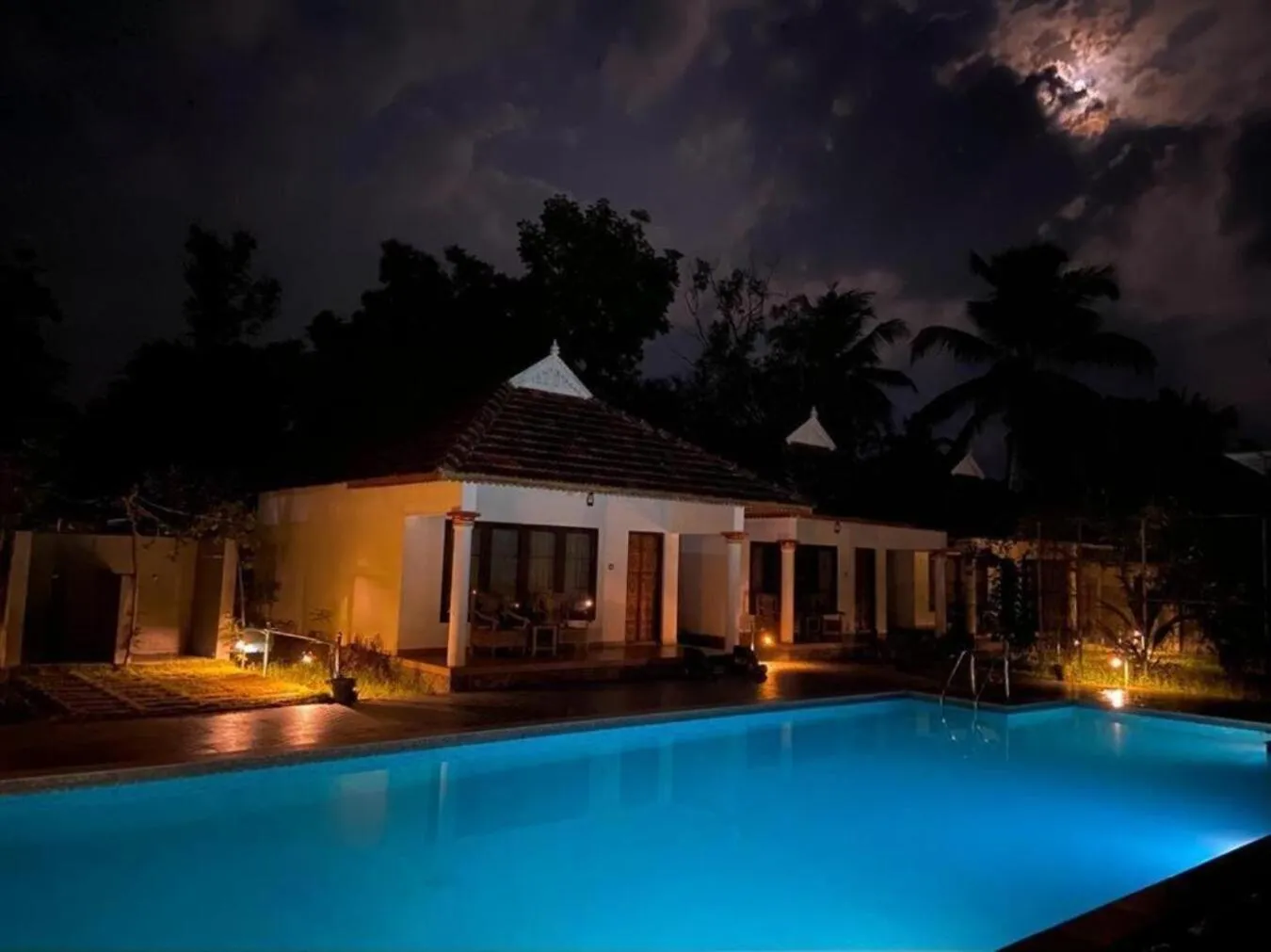 Night in Marari Green Villas