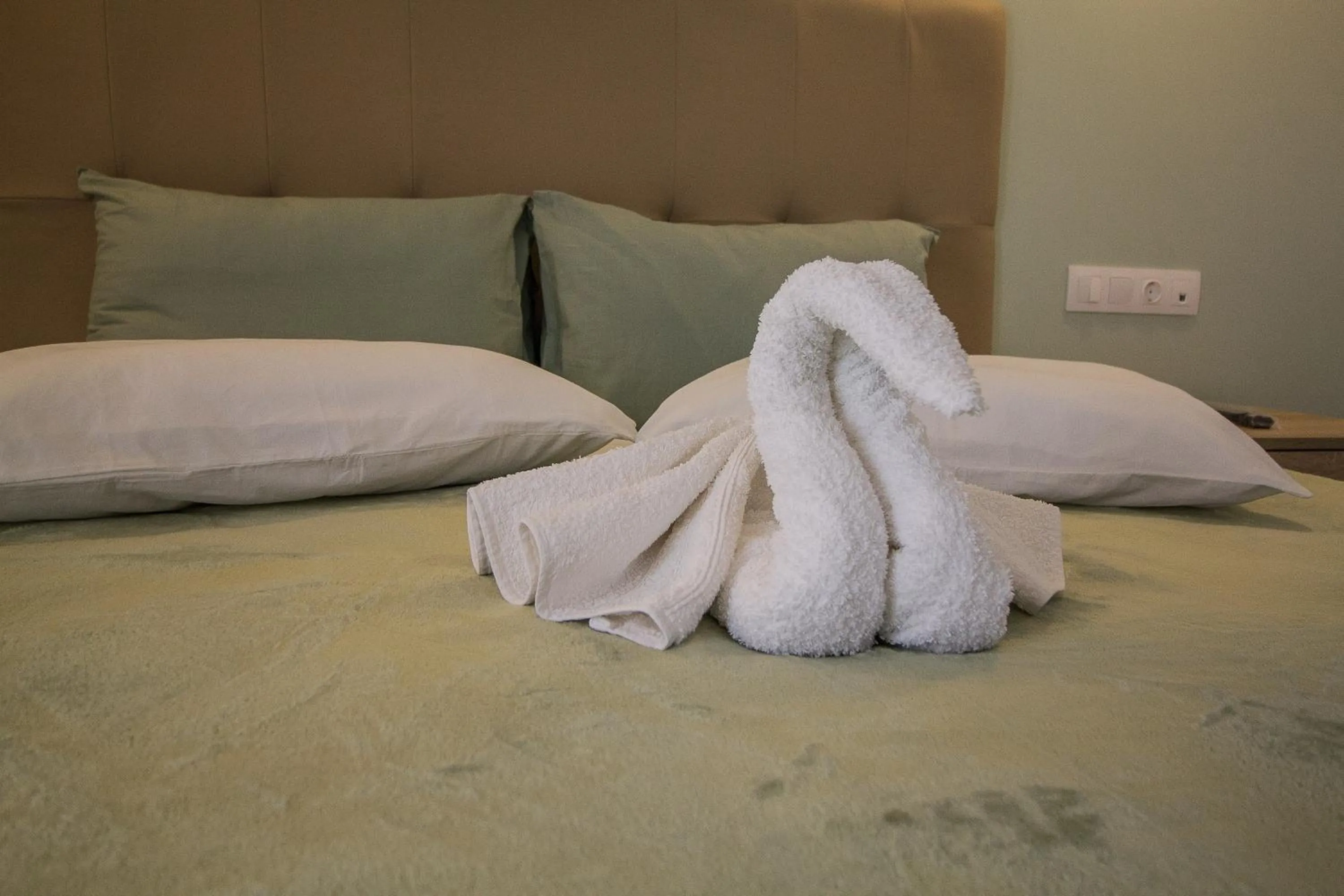 Decorative detail, Bed in Maroula Studios