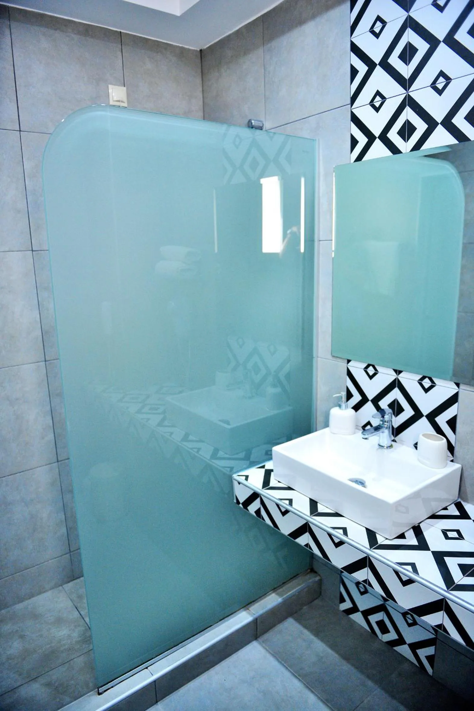 Shower in Maroula Studios