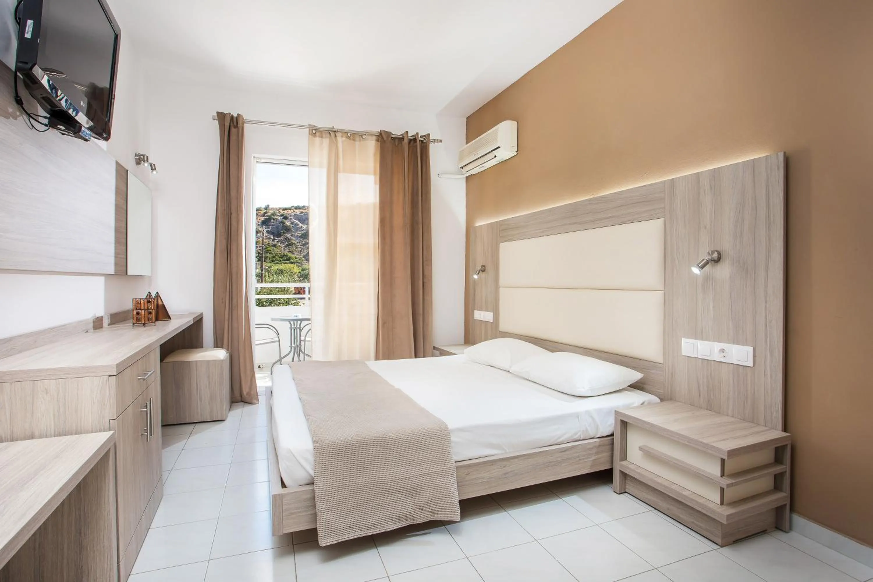 Bed in Maroula Studios