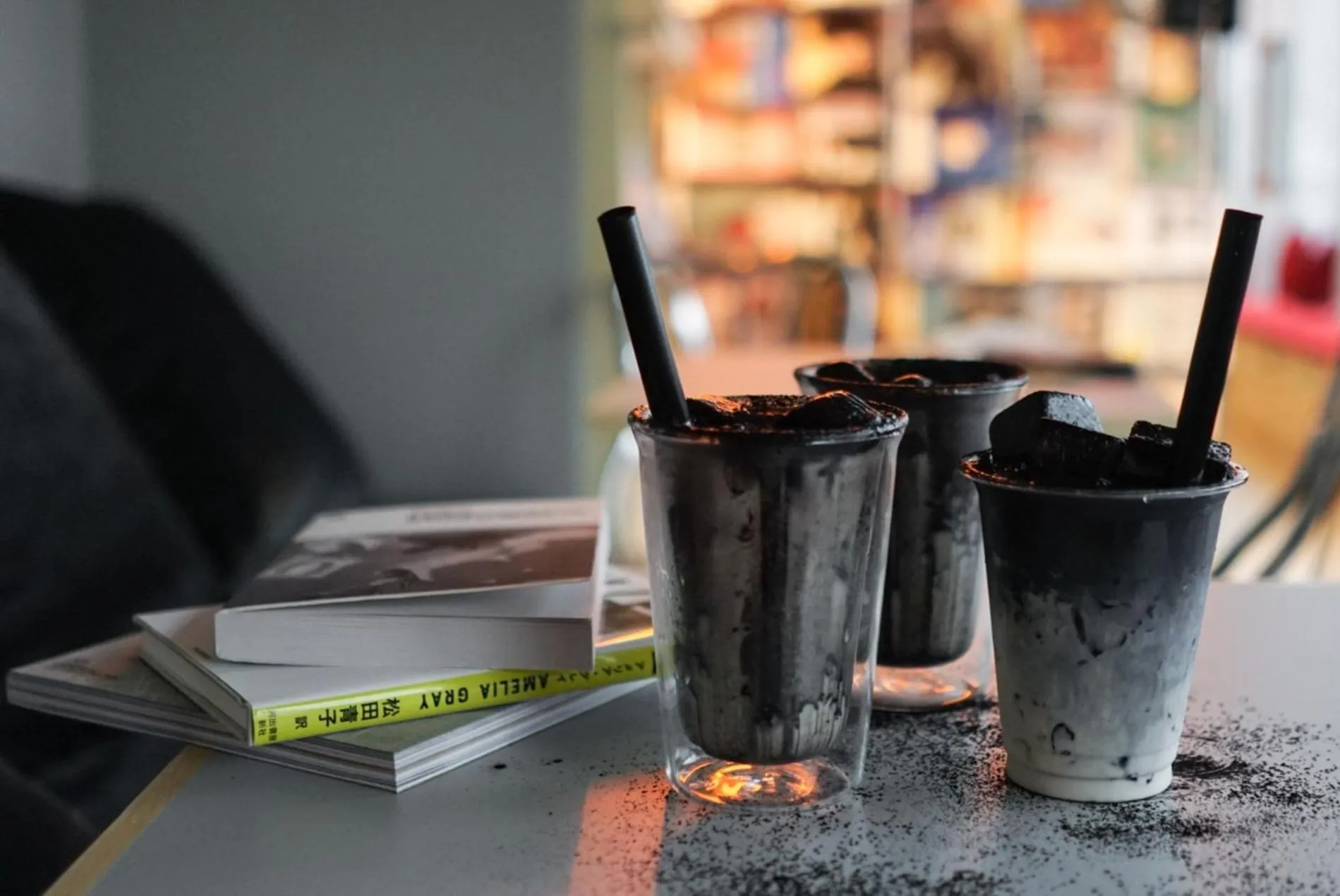 Drinks in Book And Bed Tokyo Shinjuku