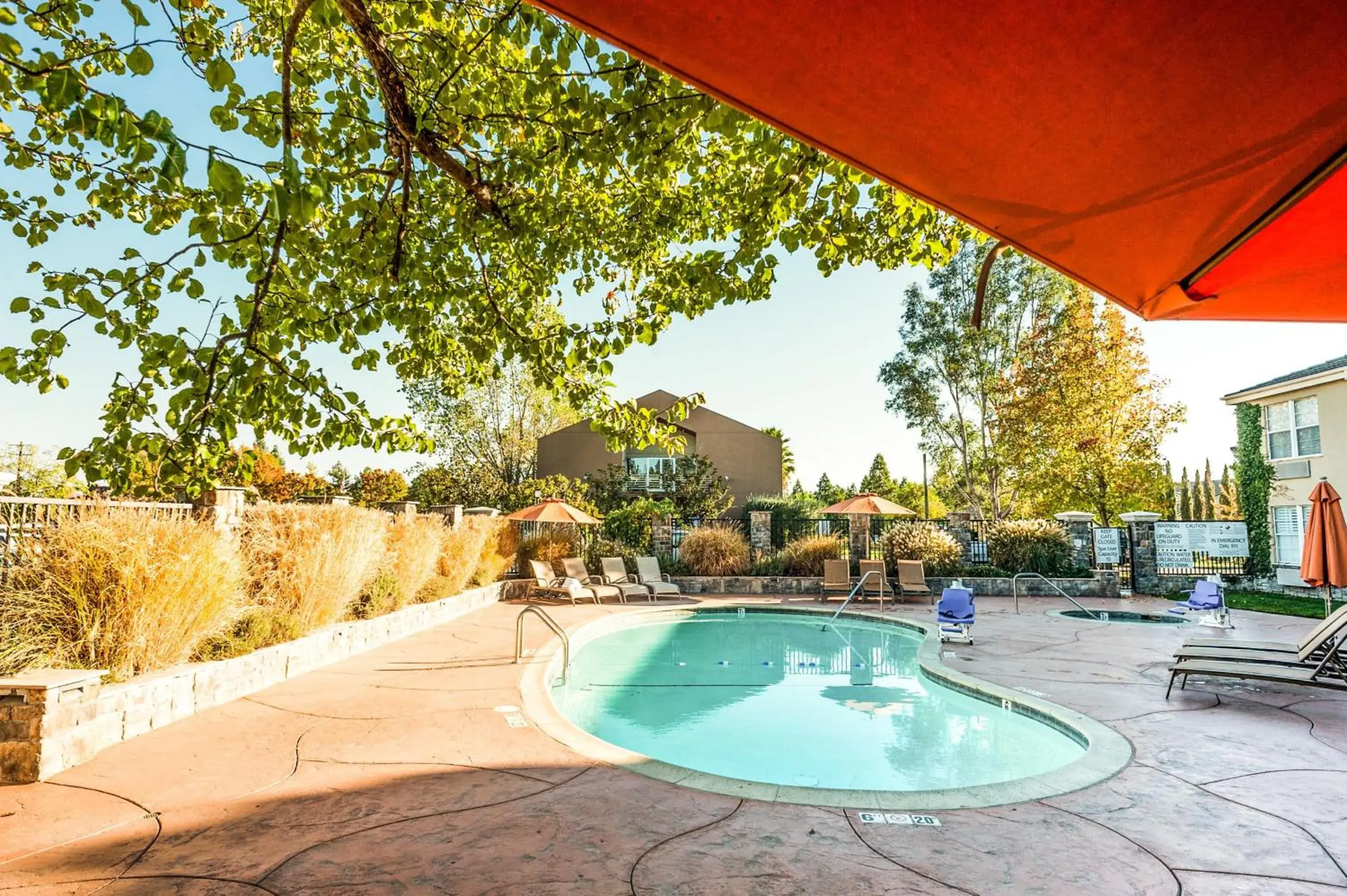 Swimming pool in Hotel Indigo Napa Valley by IHG Swimming pool in Hotel Indigo Napa Valley by IHG