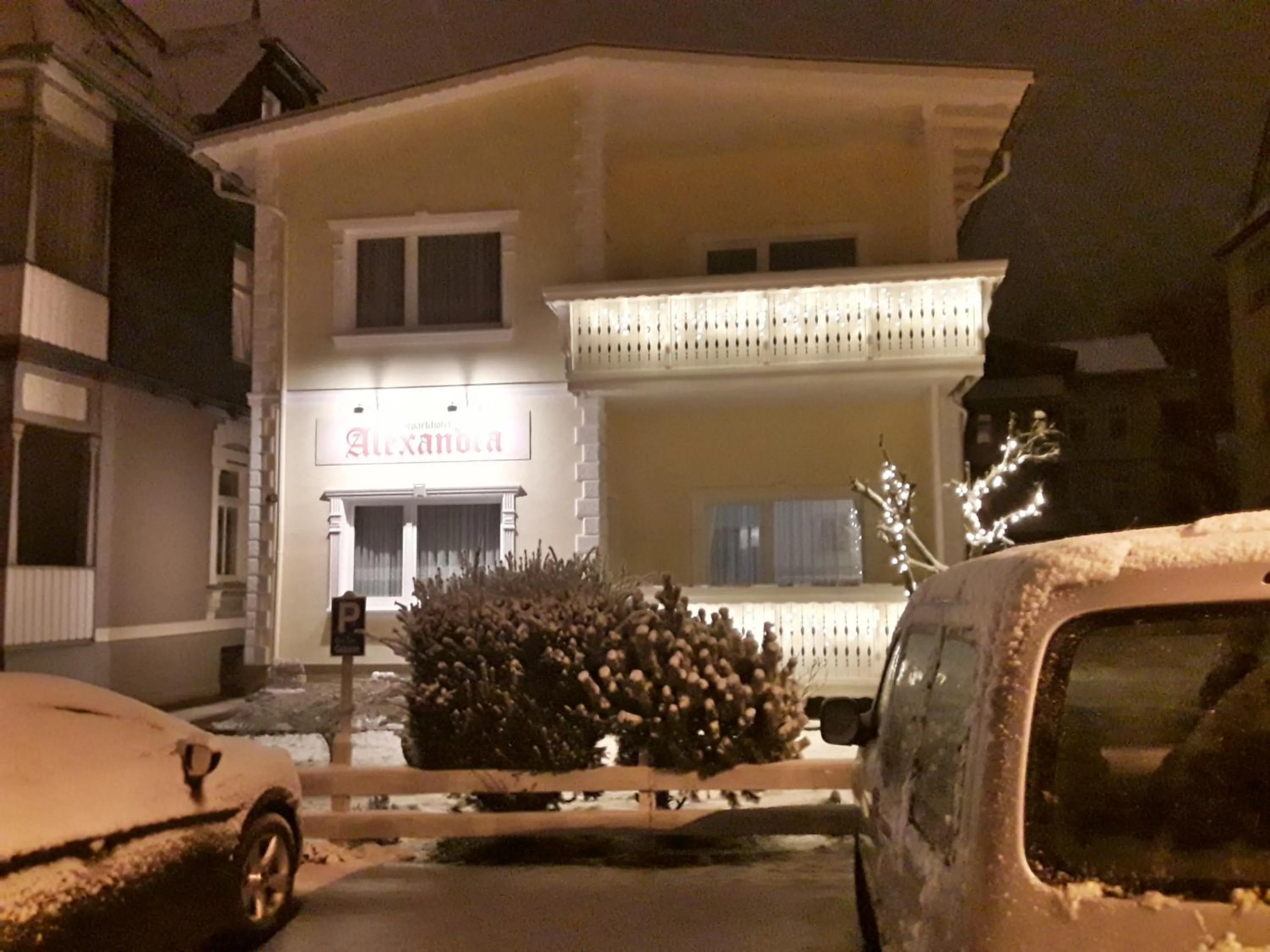 Property building in Stadtparkhotel Alexandra