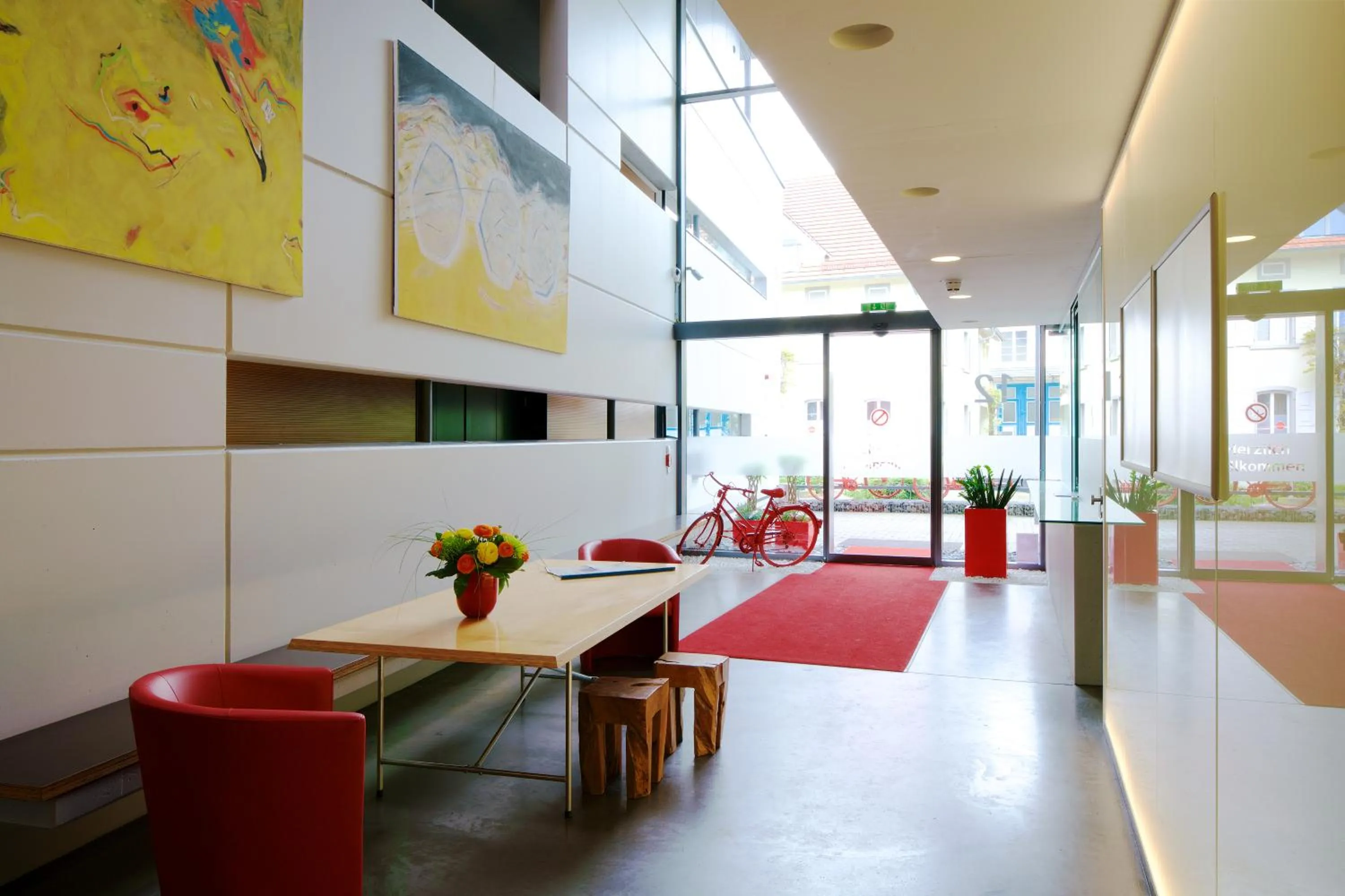 Lobby or reception in Bed & Breakfast Rotes Haus