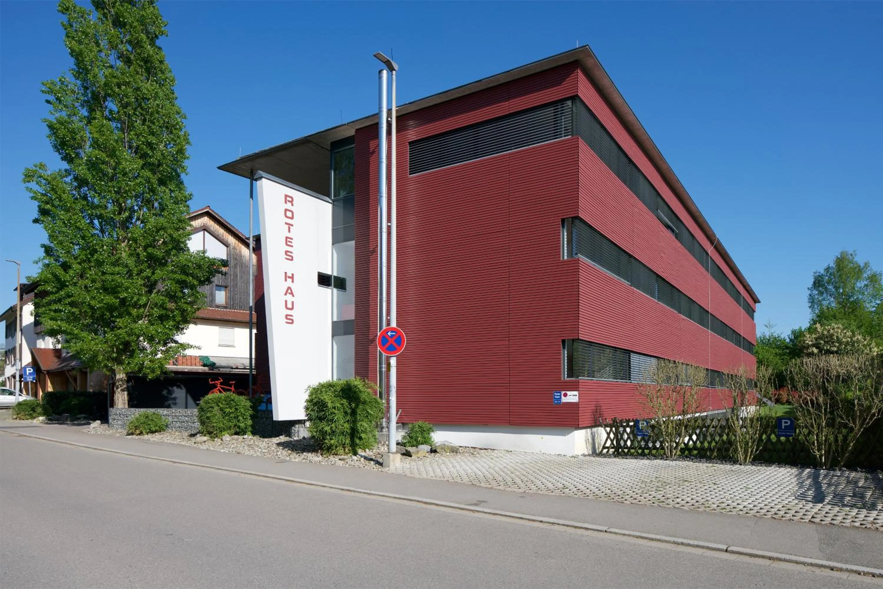 Property building in Bed & Breakfast Rotes Haus