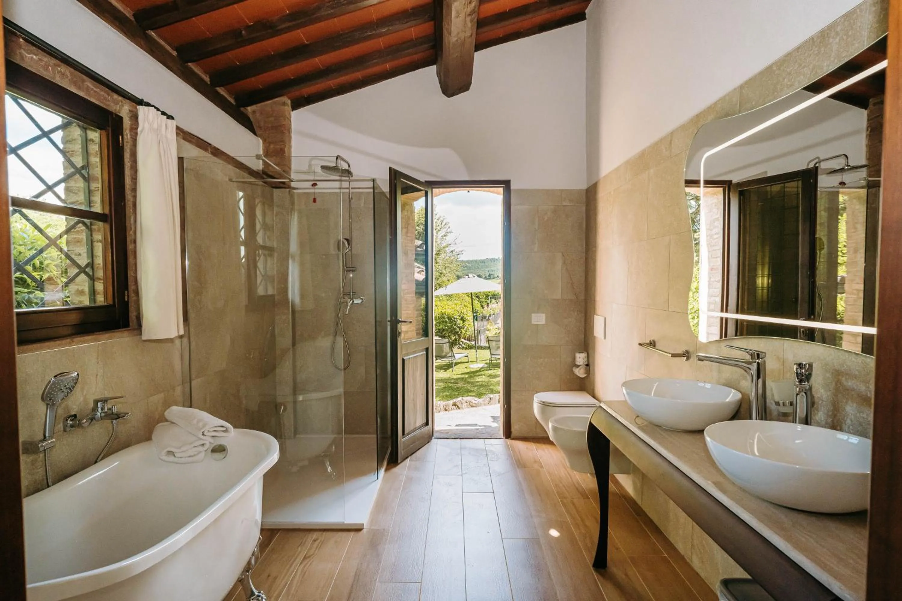 Bathroom in Borgo Il Poggiaccio Residenza Turistico Alberghiera