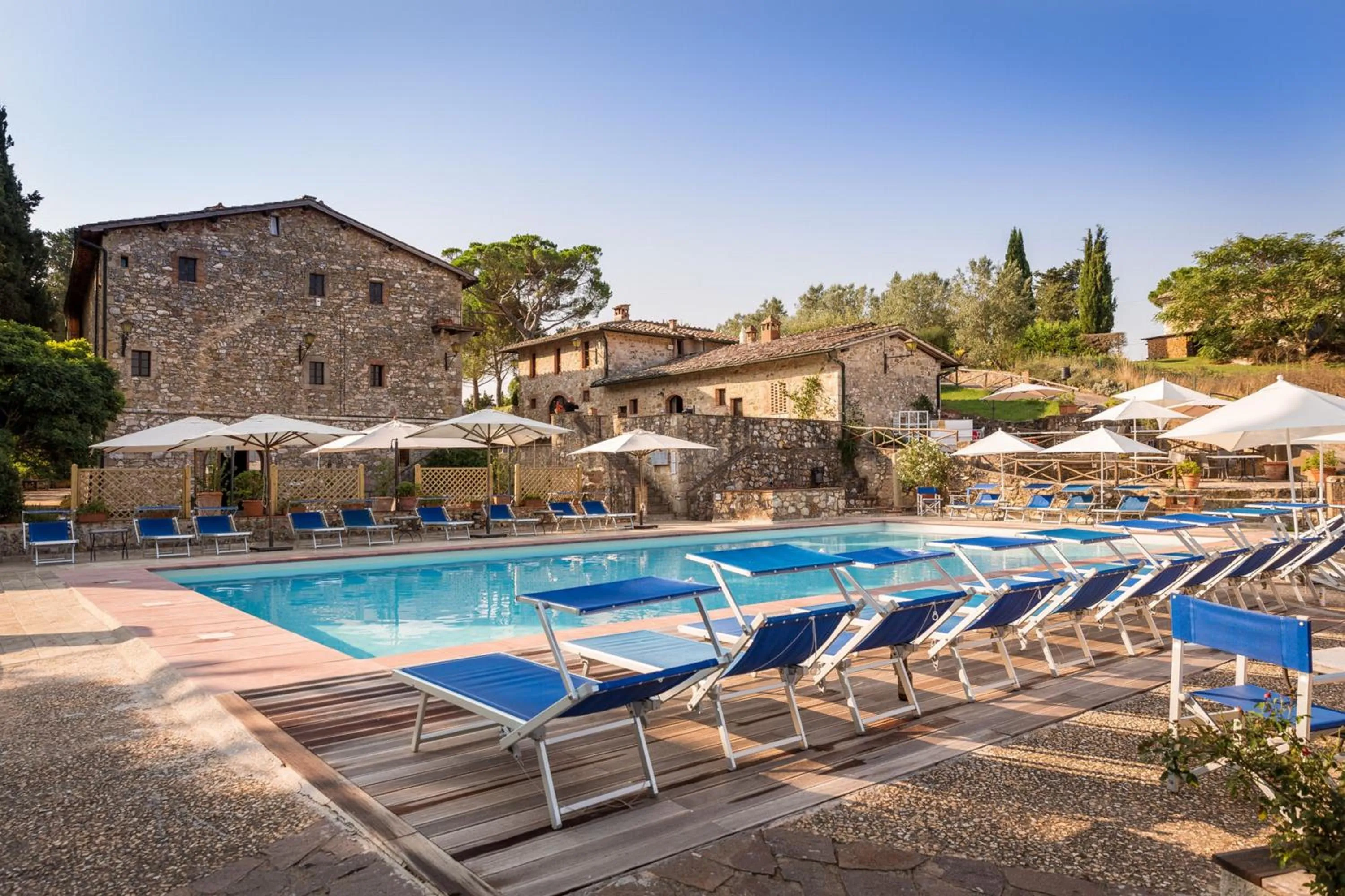 Swimming pool in Borgo Il Poggiaccio Residenza Turistico Alberghiera