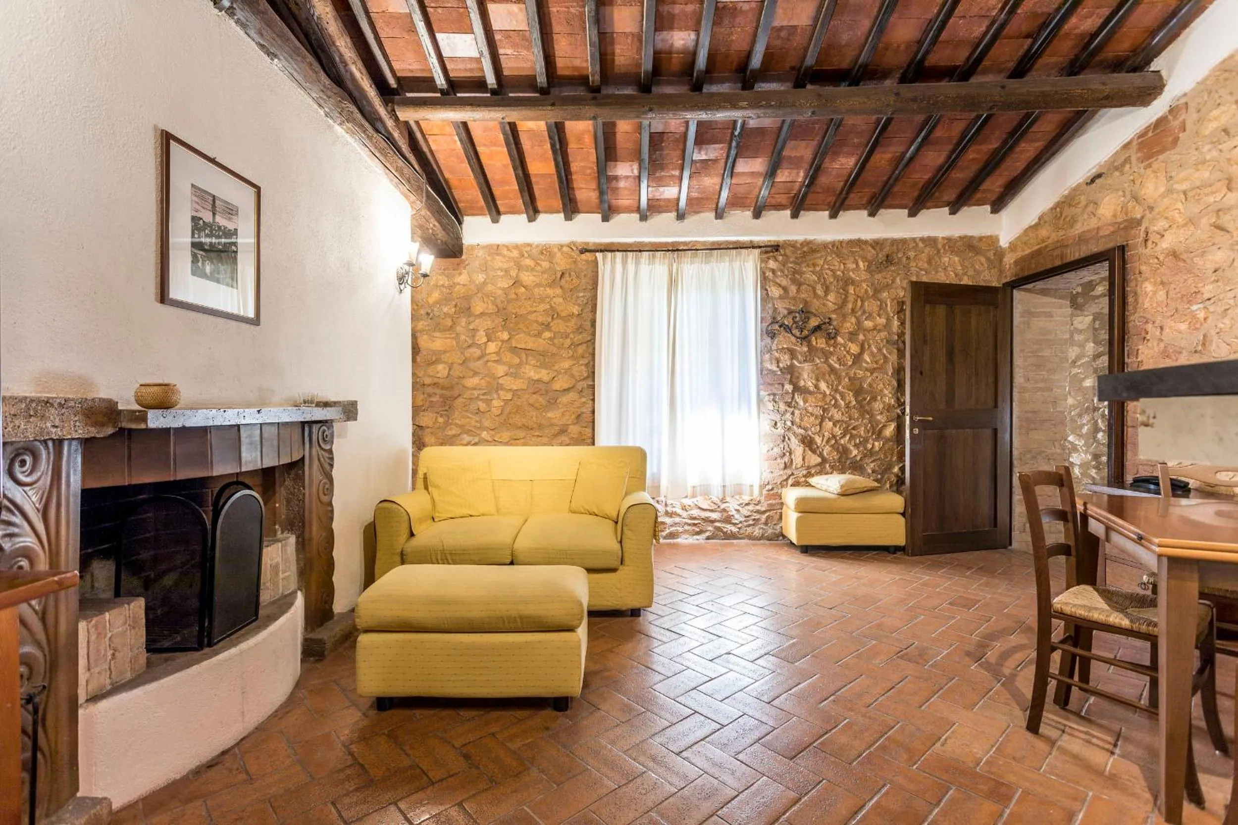 Living room in Borgo Il Poggiaccio Residenza Turistico Alberghiera