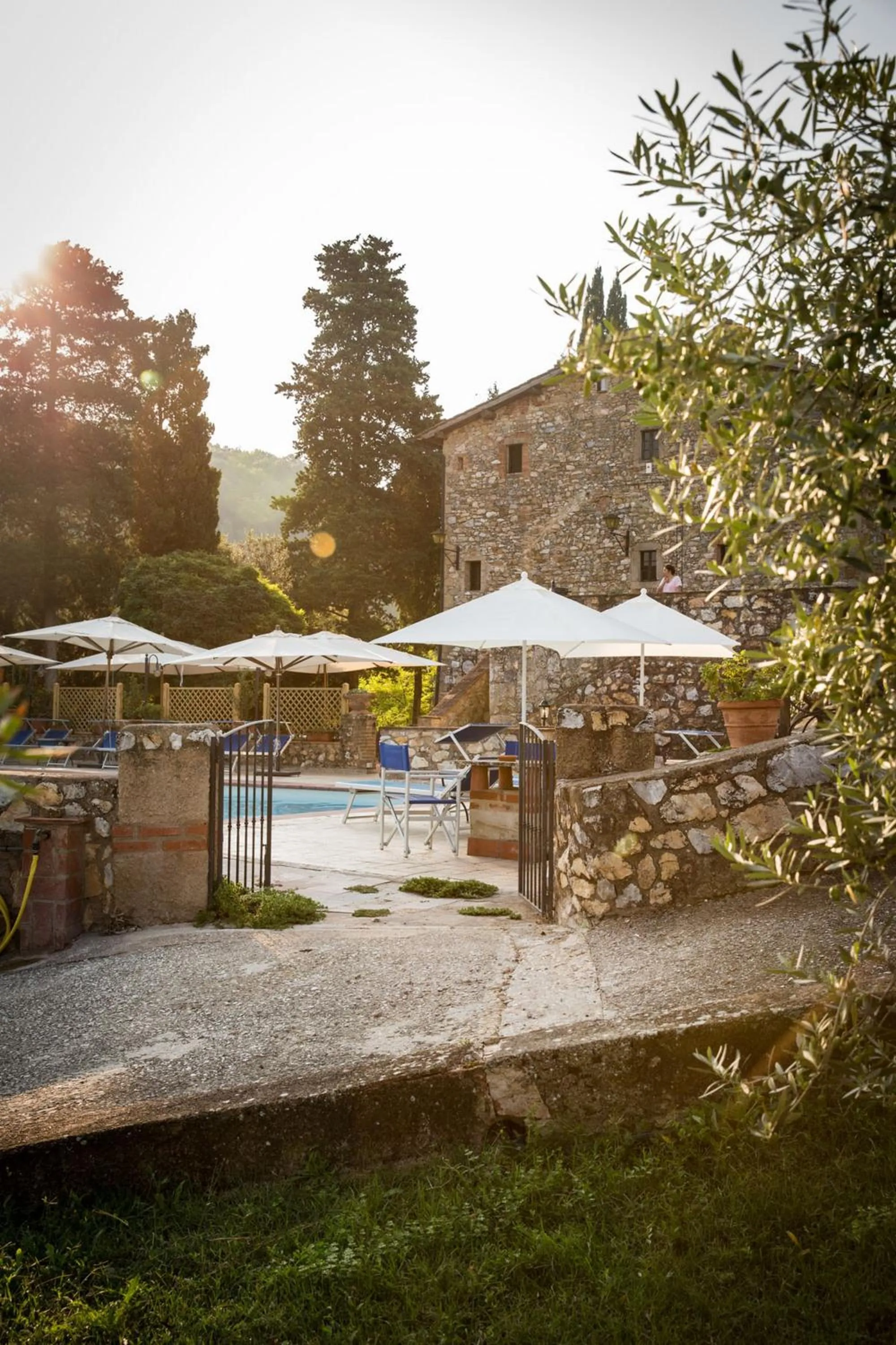 Pool view in Borgo Il Poggiaccio Residenza Turistico Alberghiera