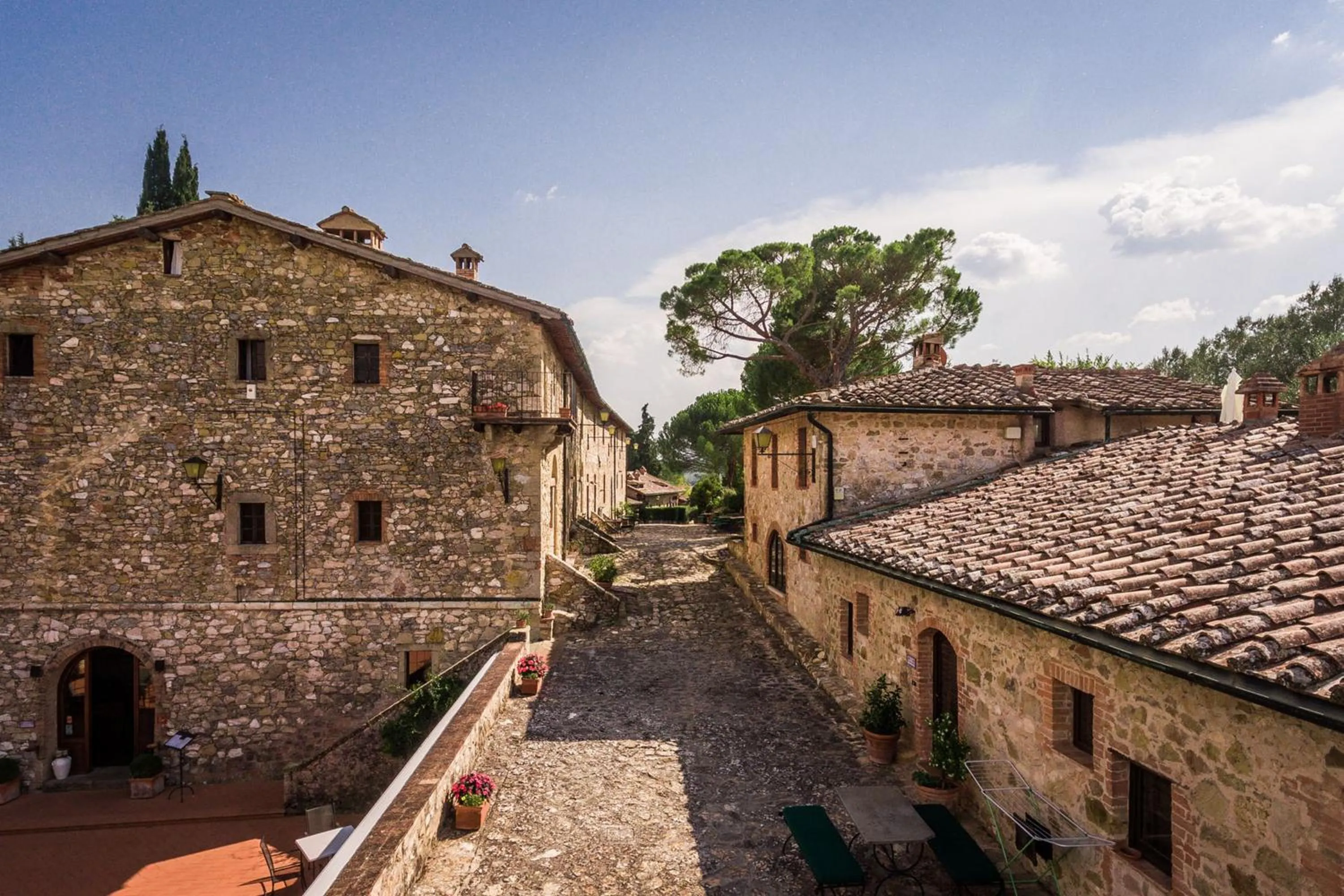 Bird's eye view in Borgo Il Poggiaccio Residenza Turistico Alberghiera