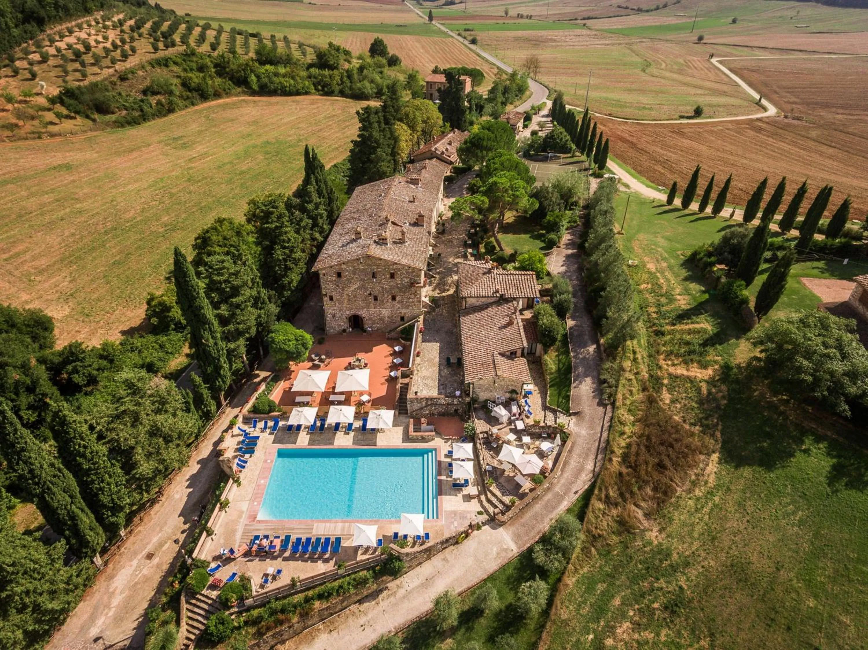 Bird's eye view in Borgo Il Poggiaccio Residenza Turistico Alberghiera