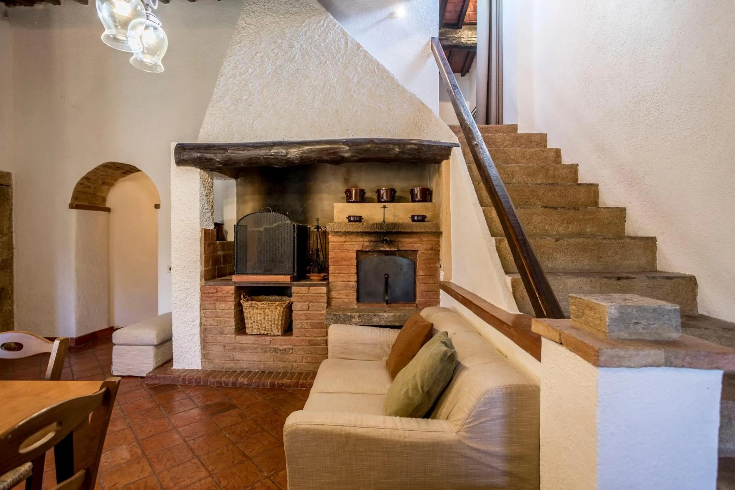 Living room in Borgo Il Poggiaccio Residenza Turistico Alberghiera