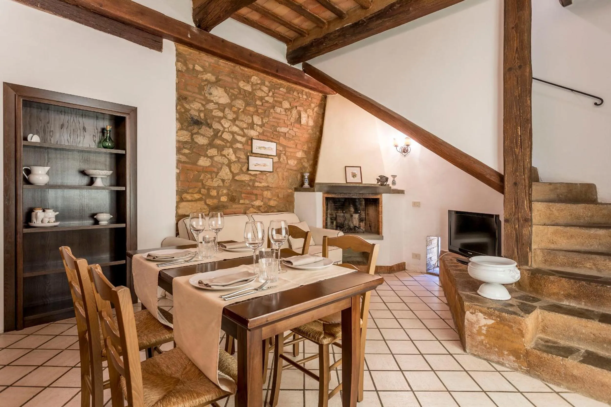 Living room in Borgo Il Poggiaccio Residenza Turistico Alberghiera