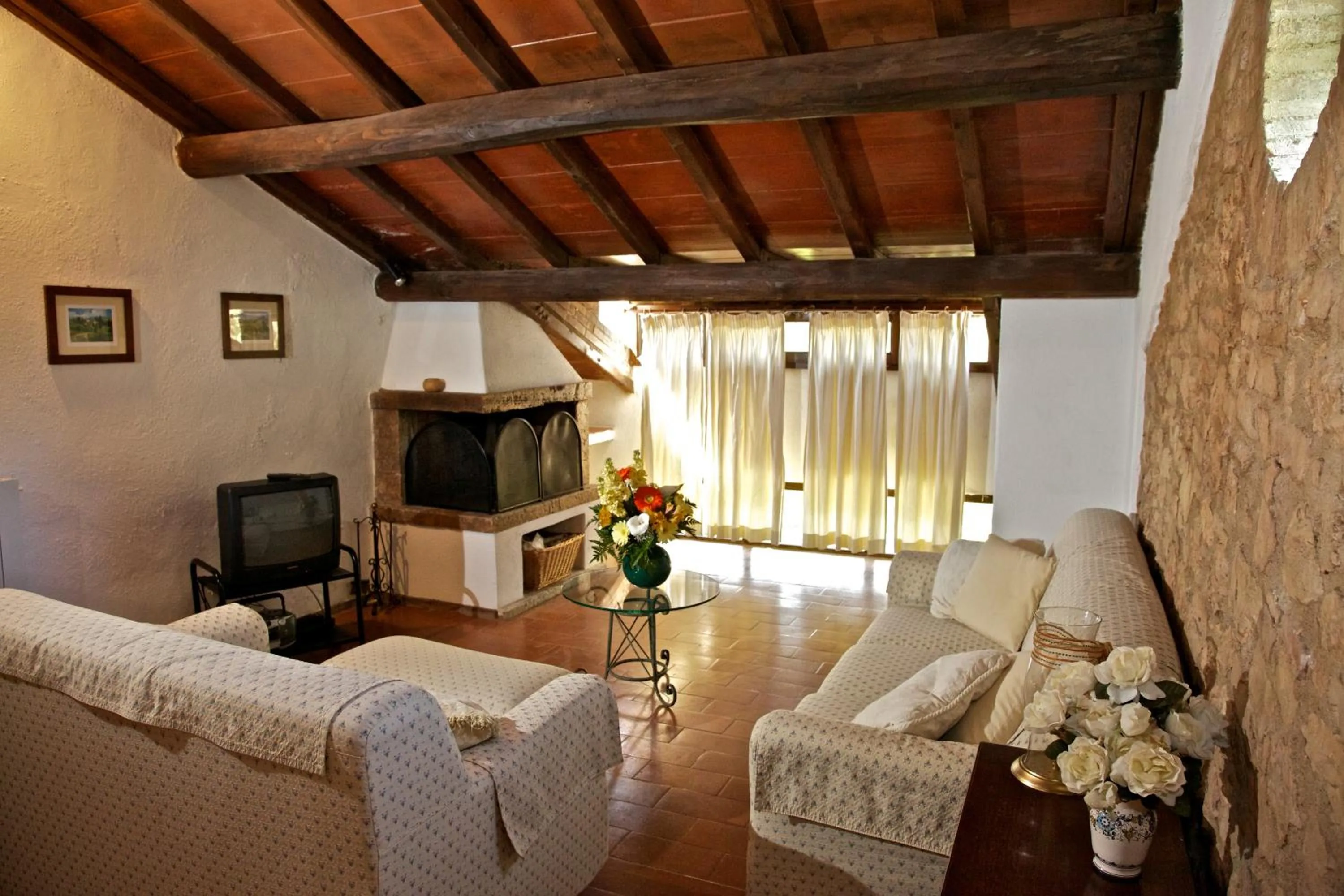 Living room in Borgo Il Poggiaccio Residenza Turistico Alberghiera