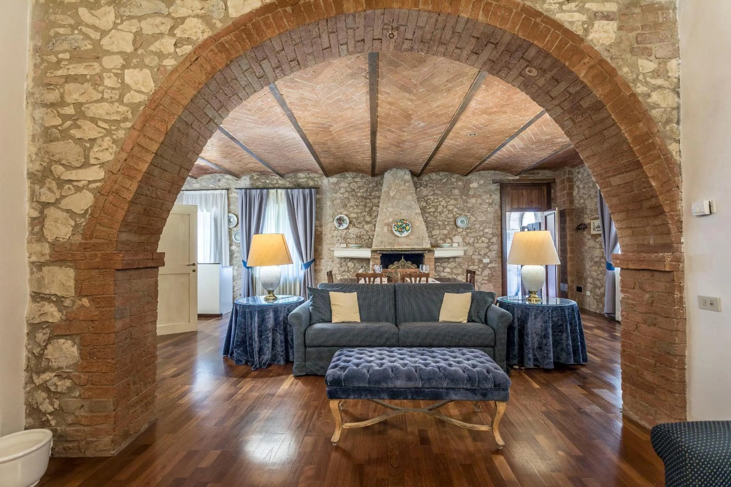 Living room in Borgo Il Poggiaccio Residenza Turistico Alberghiera