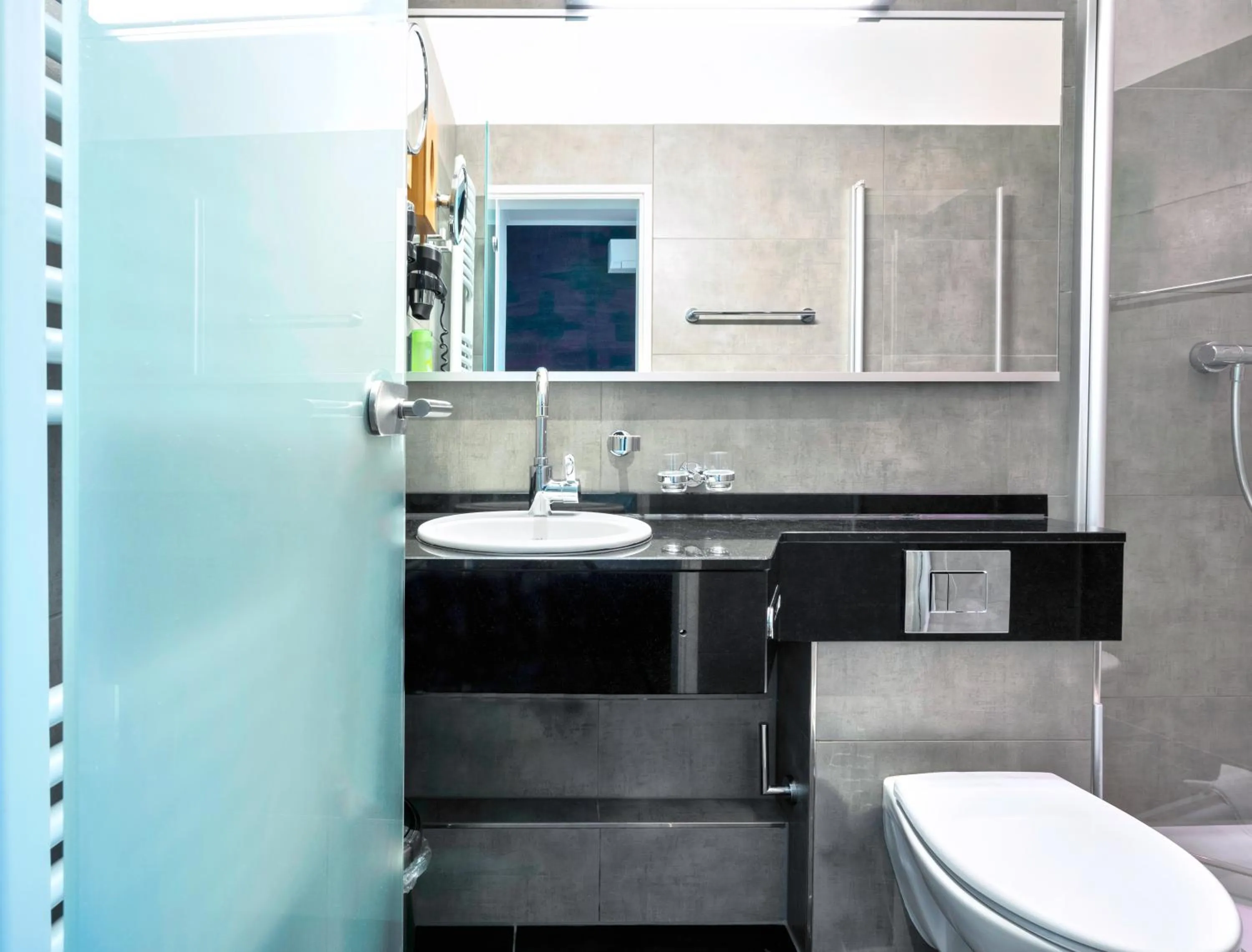 Bathroom in Design Hotel Wiegand