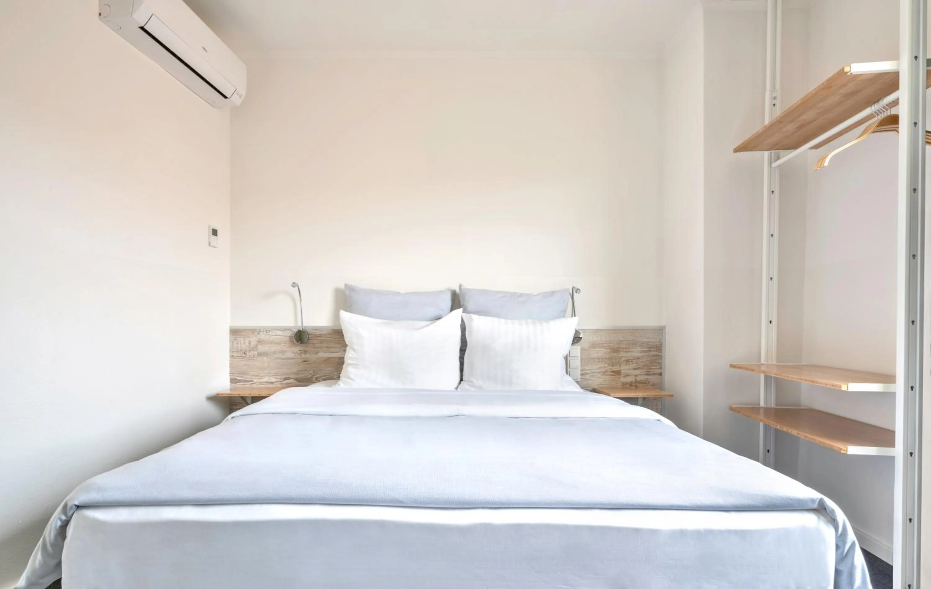 Bedroom, Bed in Design Hotel Wiegand