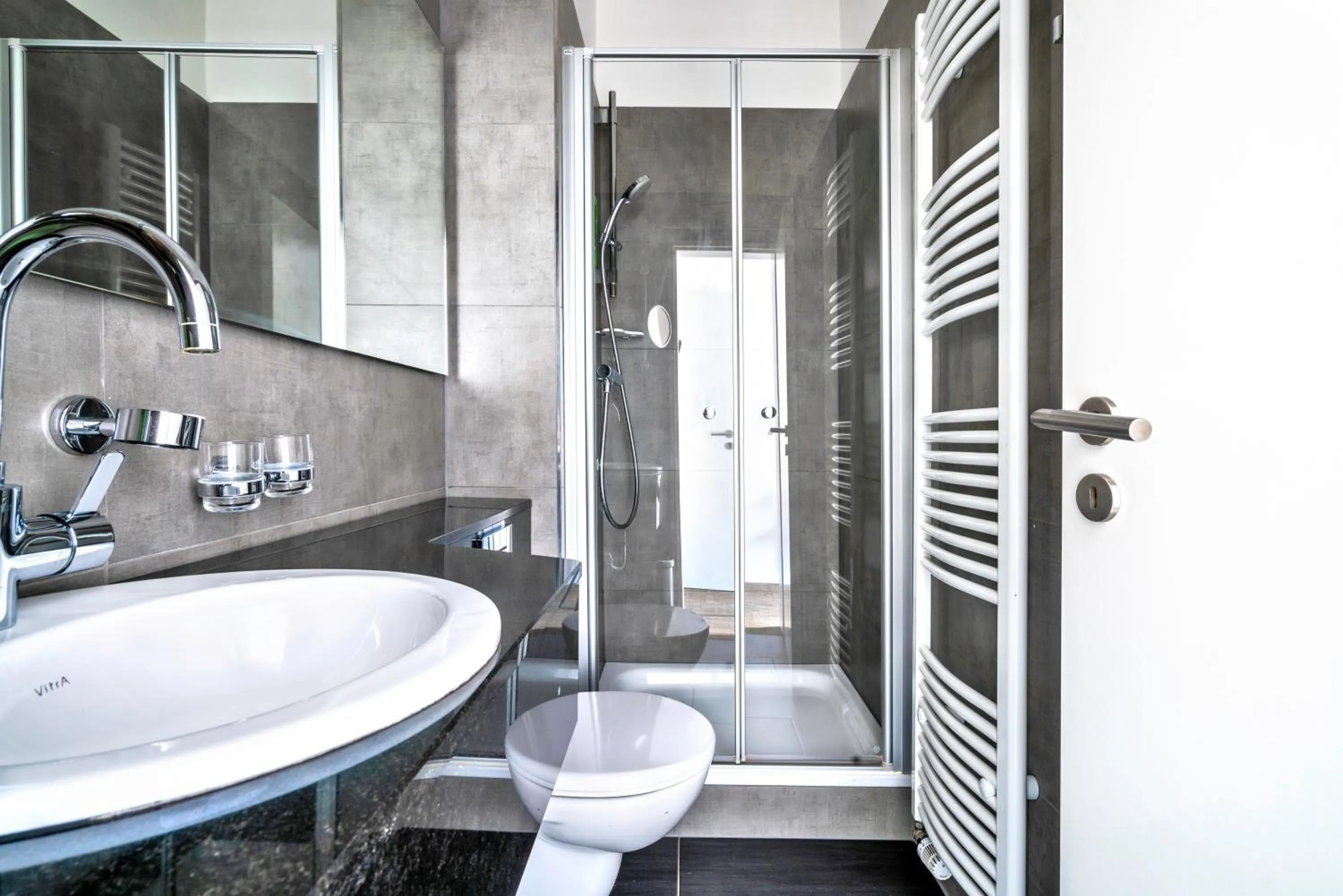 Bathroom in Design Hotel Wiegand