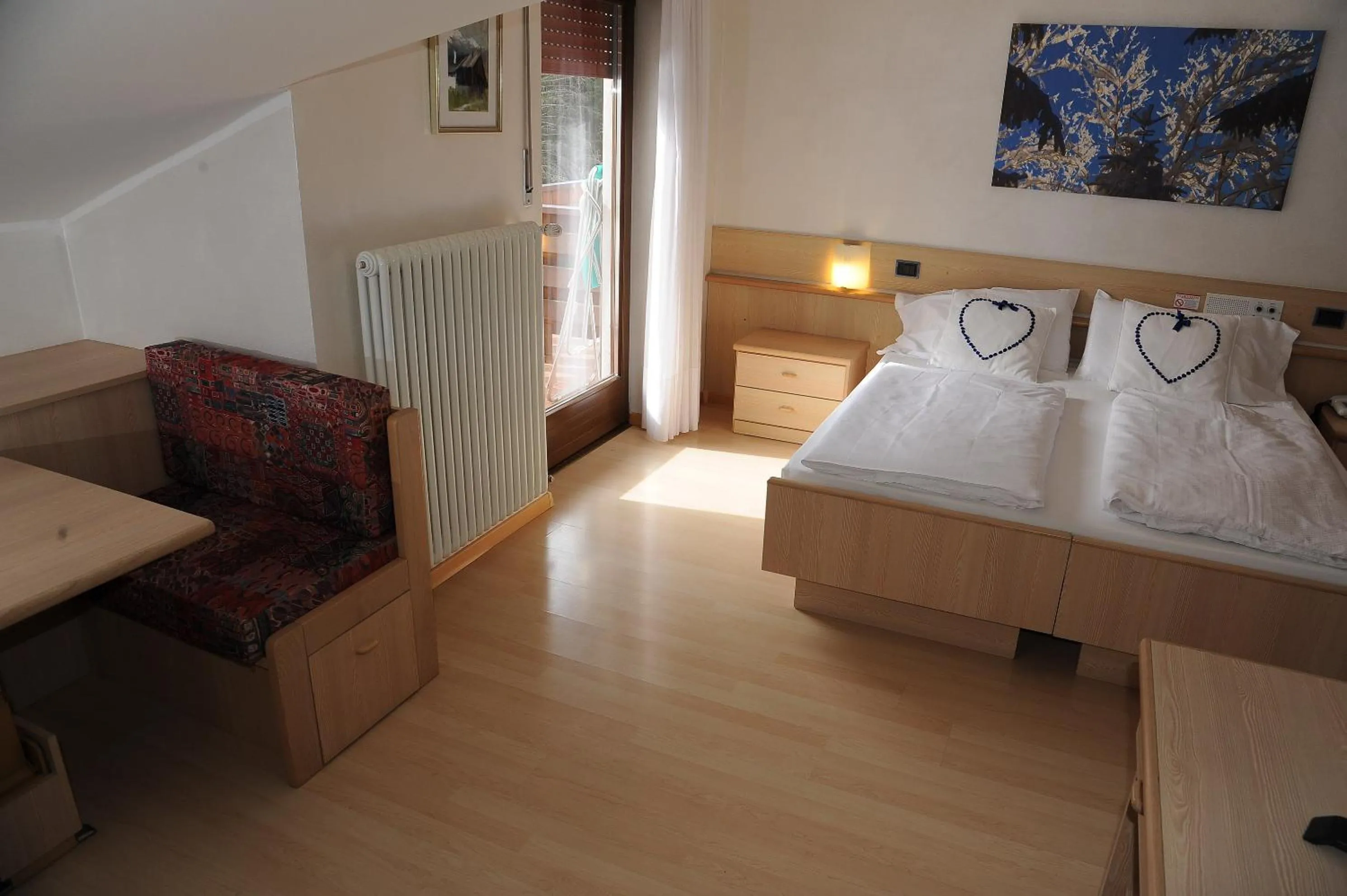 Bedroom, Bed in Hotel Sole Family Hotel