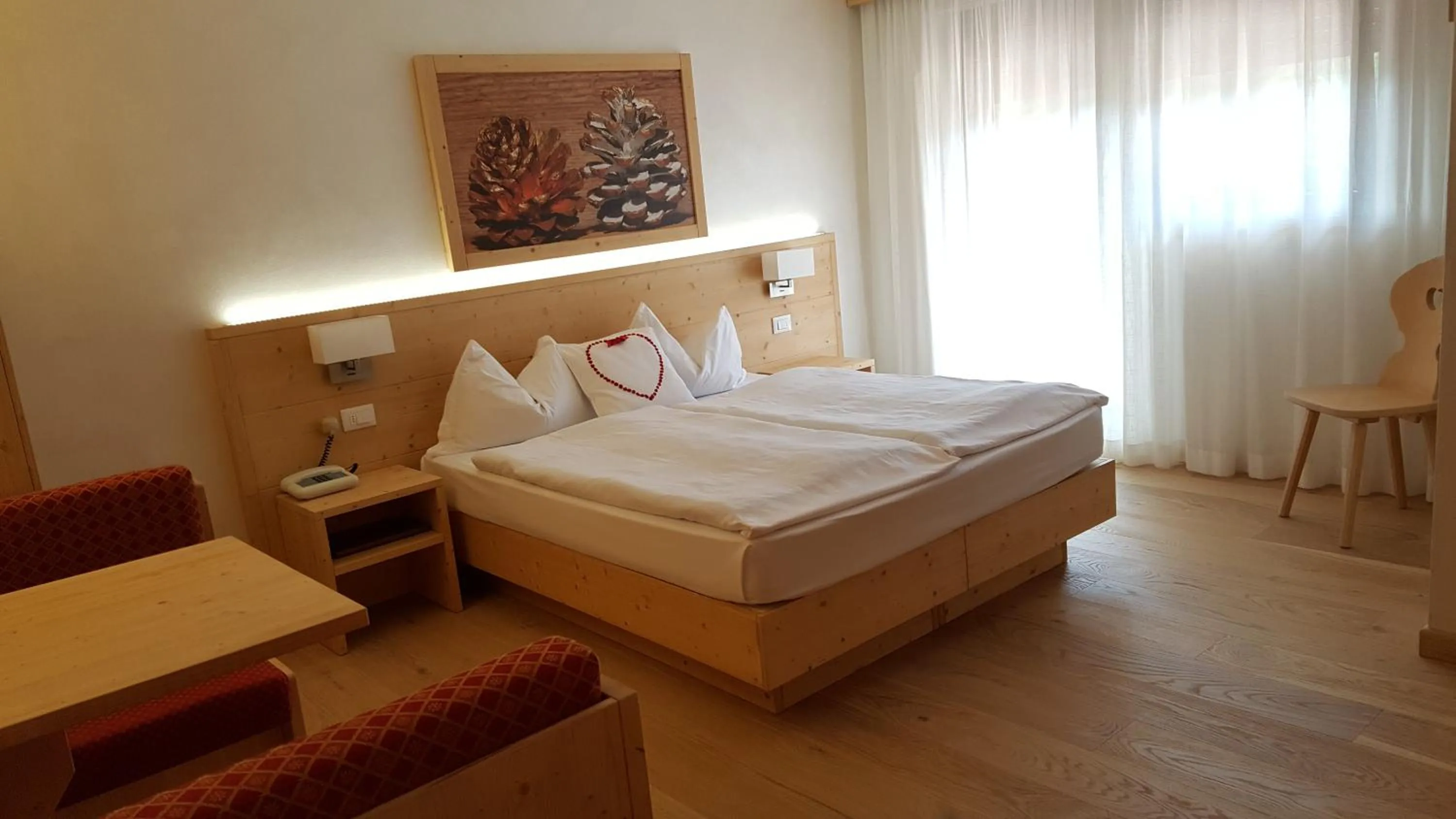 Bed in Hotel Sole Family Hotel